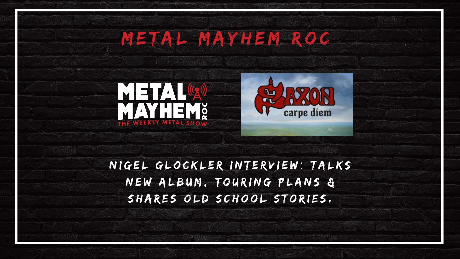 Metal Mayhem ROC: Your go to source for everything metal.