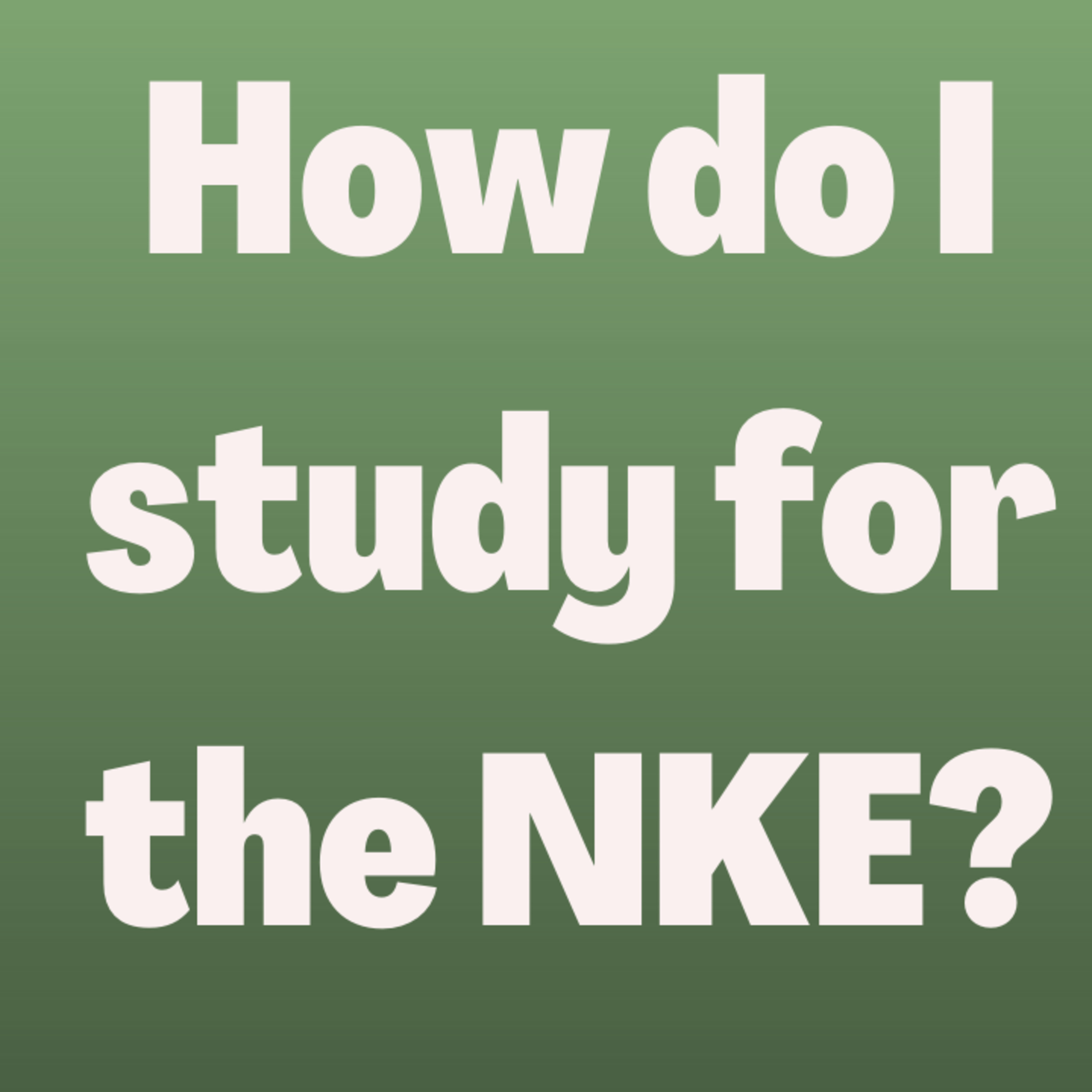 The National Knowledge Exam episode artwork