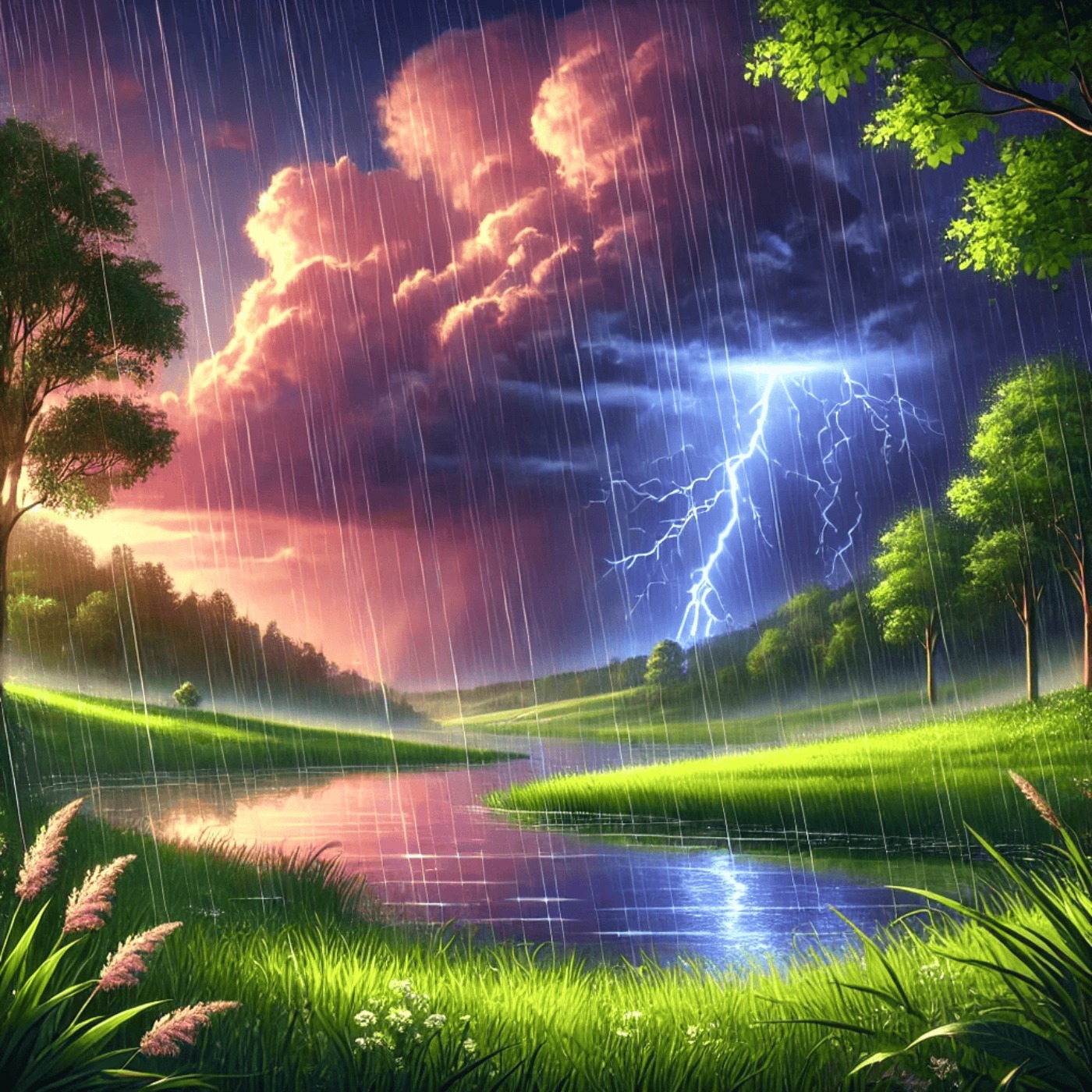 ⛈️ El SONIDO de una TORMENTA de VERANO con LLUVIA para un SUEÑO PROFUNDO episode artwork