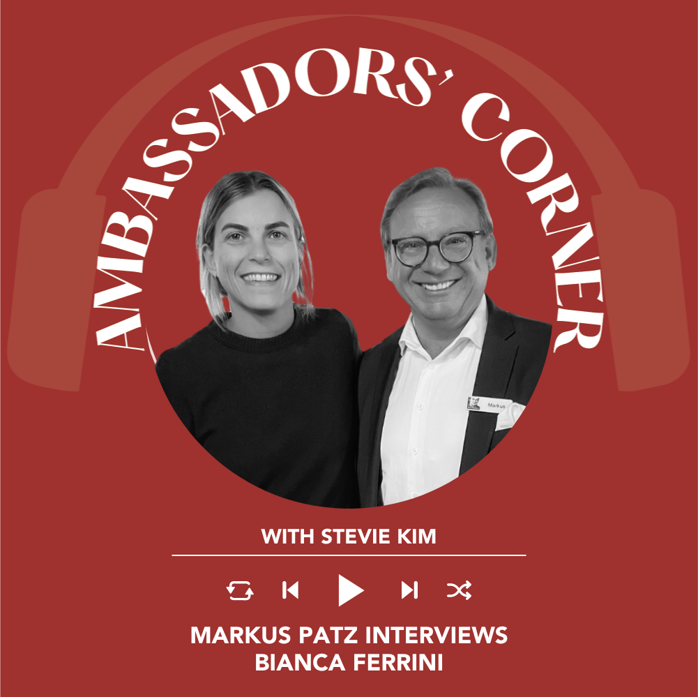 Markus Patz interviews Bianca Ferrini | Clubhouse Ambassadors’ Corner