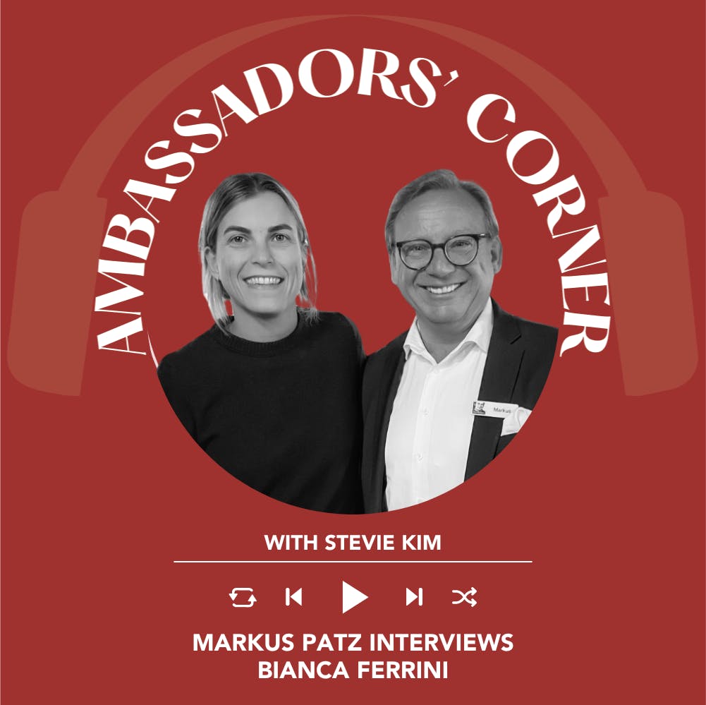 Ep. 2089 Markus Patz interviews Bianca Ferrini | Clubhouse Ambassadors’ Corner
