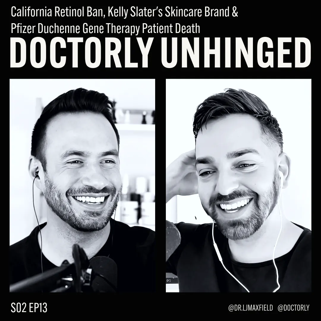 California Retinol Ban, Kelly Slater's Skincare Brand & Pfizer Duchenne Gene Therapy Patient Death