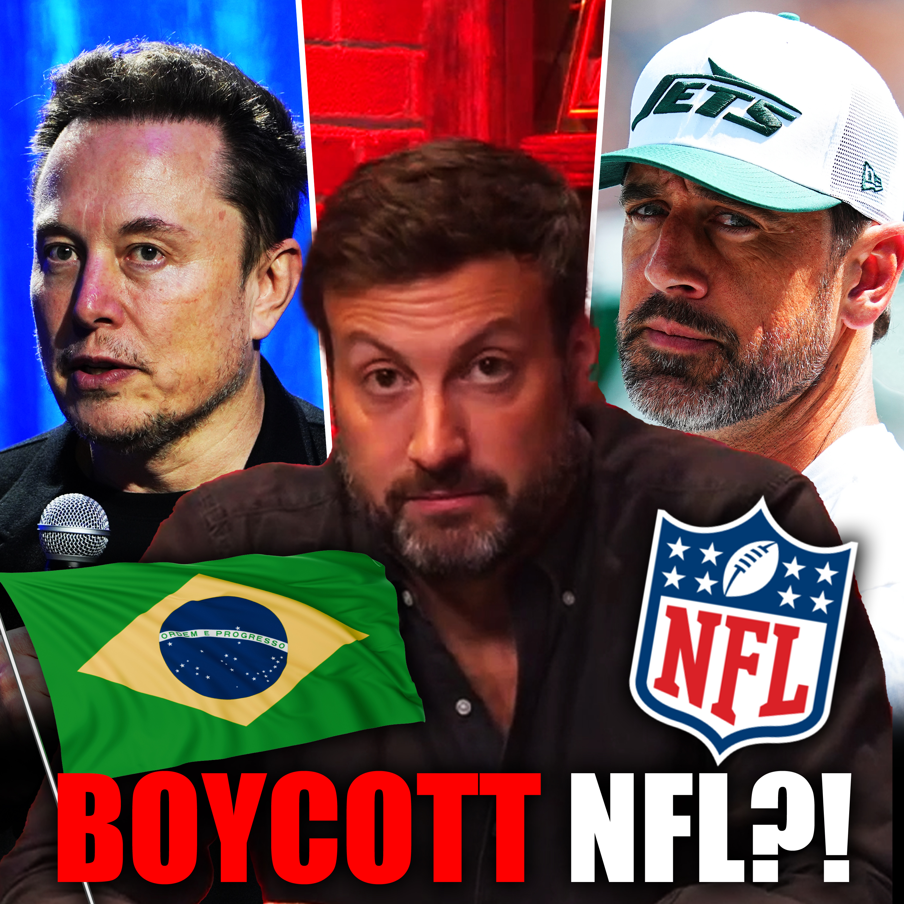 Florida Man: A Story in 3 Parts, Brazil Hates Elon + John McClain & Tom Luginbill | episode artwork