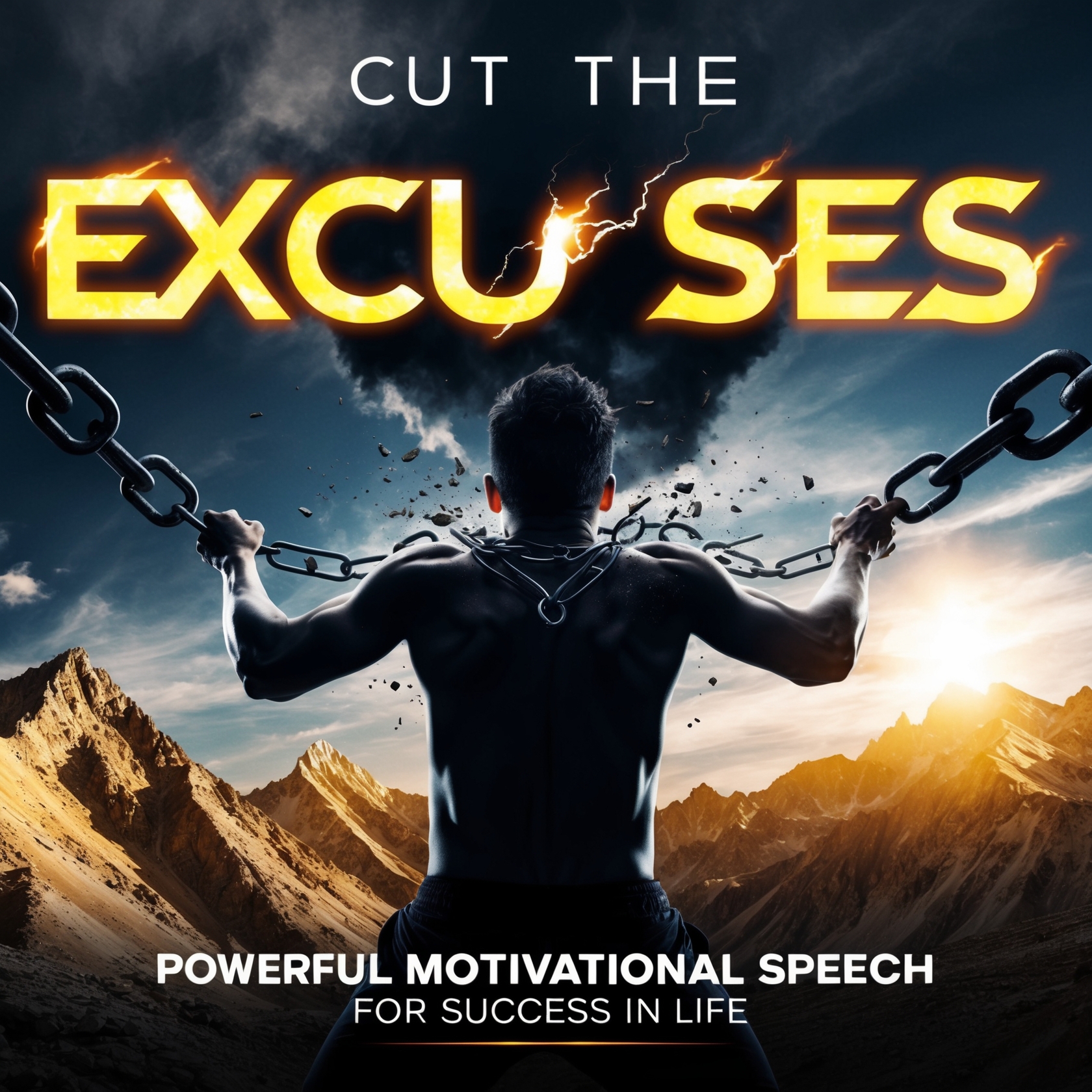 CUT THE EXCUSES - Powerful Motivational Speech for Success in Life