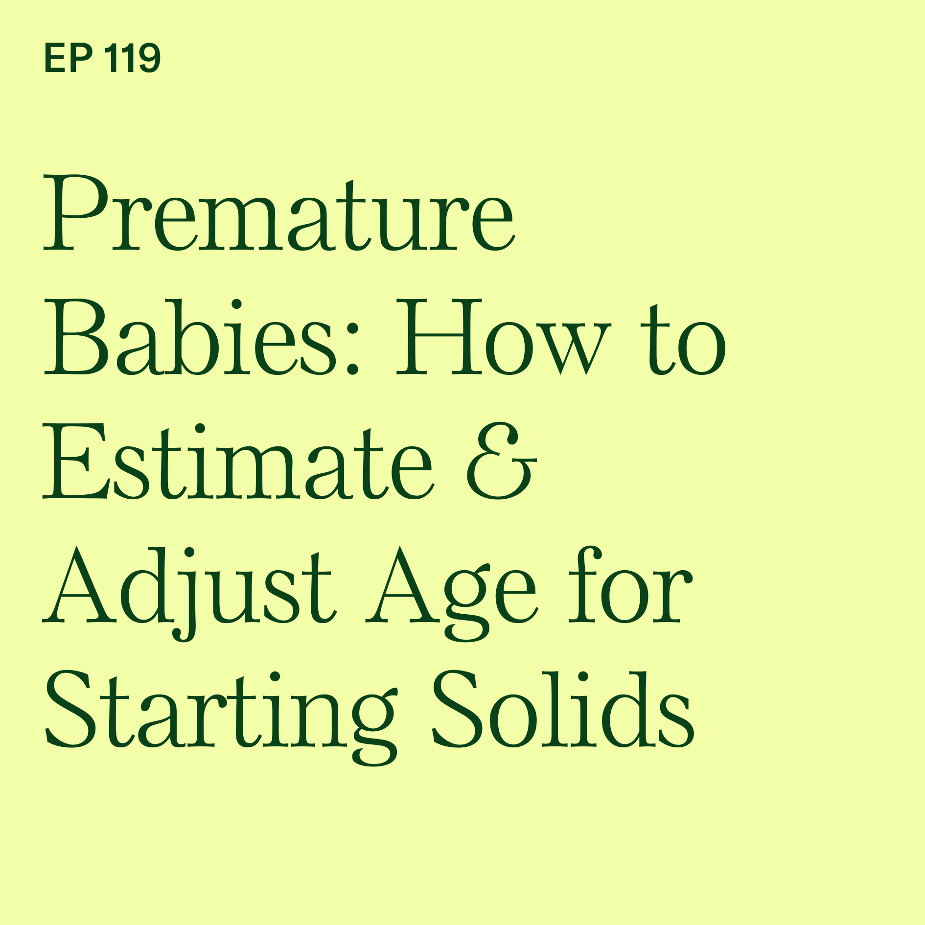 Baby-Led Weaning with Katie Ferraro