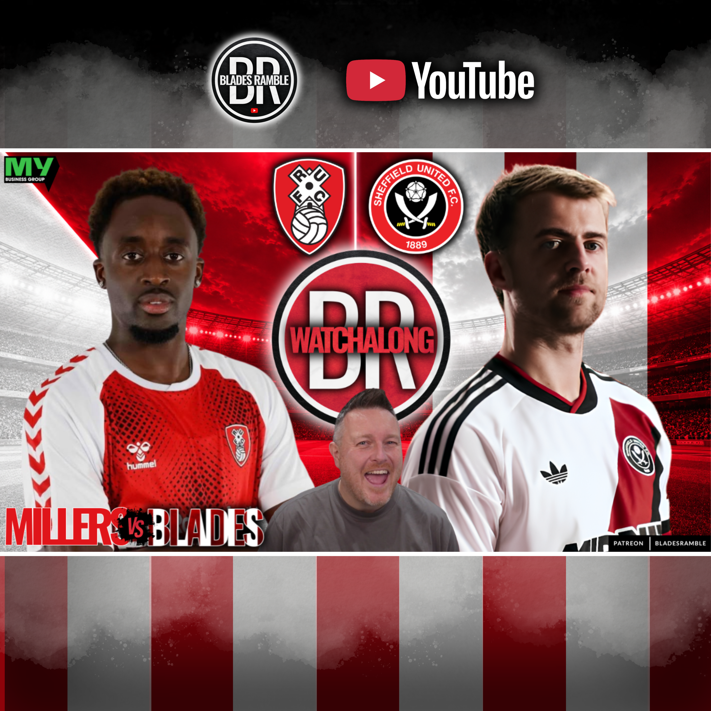 ⚔️ FINAL DOMESTIC TEST! | ROTHERHAM UNITED v SHEFFIELD UNITED | LIVE WATCHALONG ⚔️