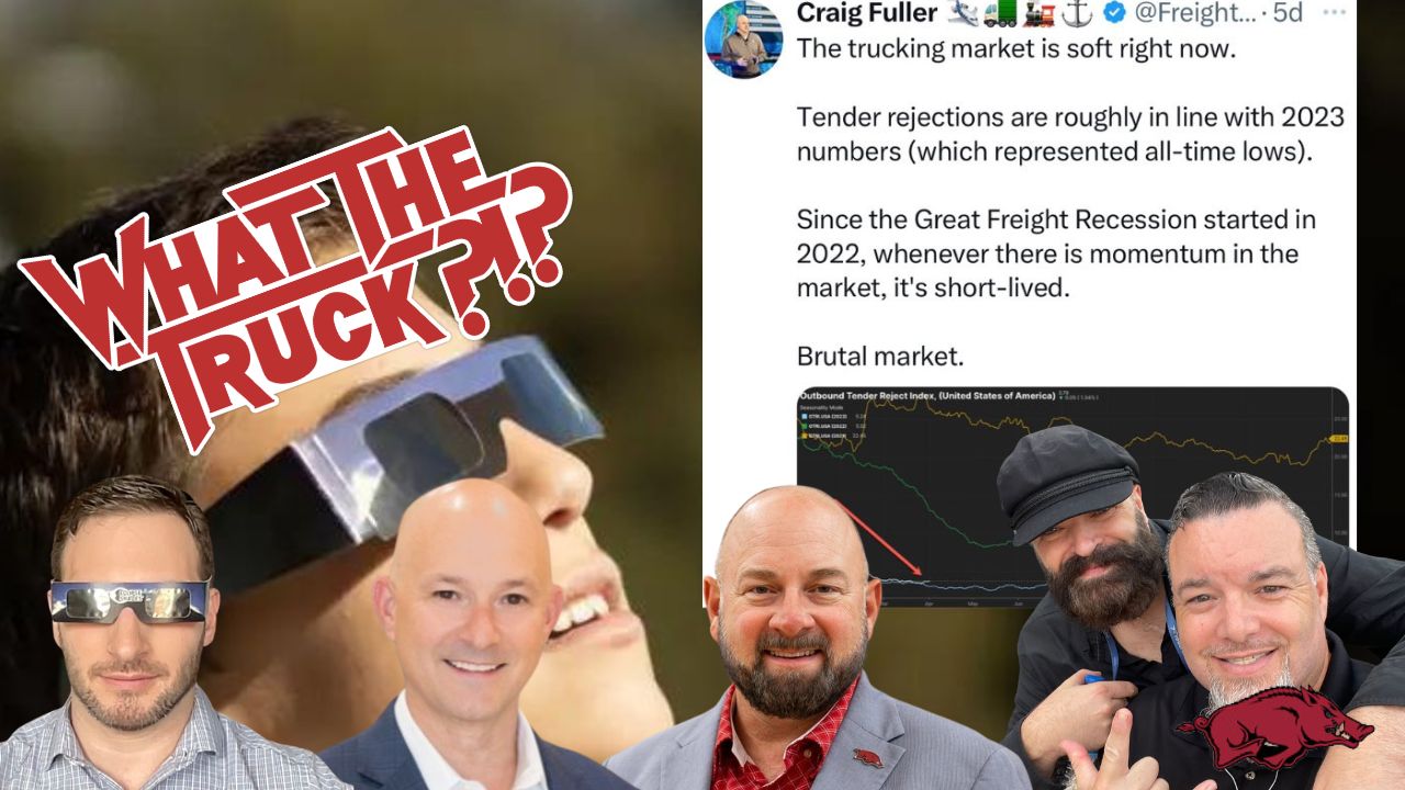 Freight’s path of totality; University of Arkansas; AB5 and drivers