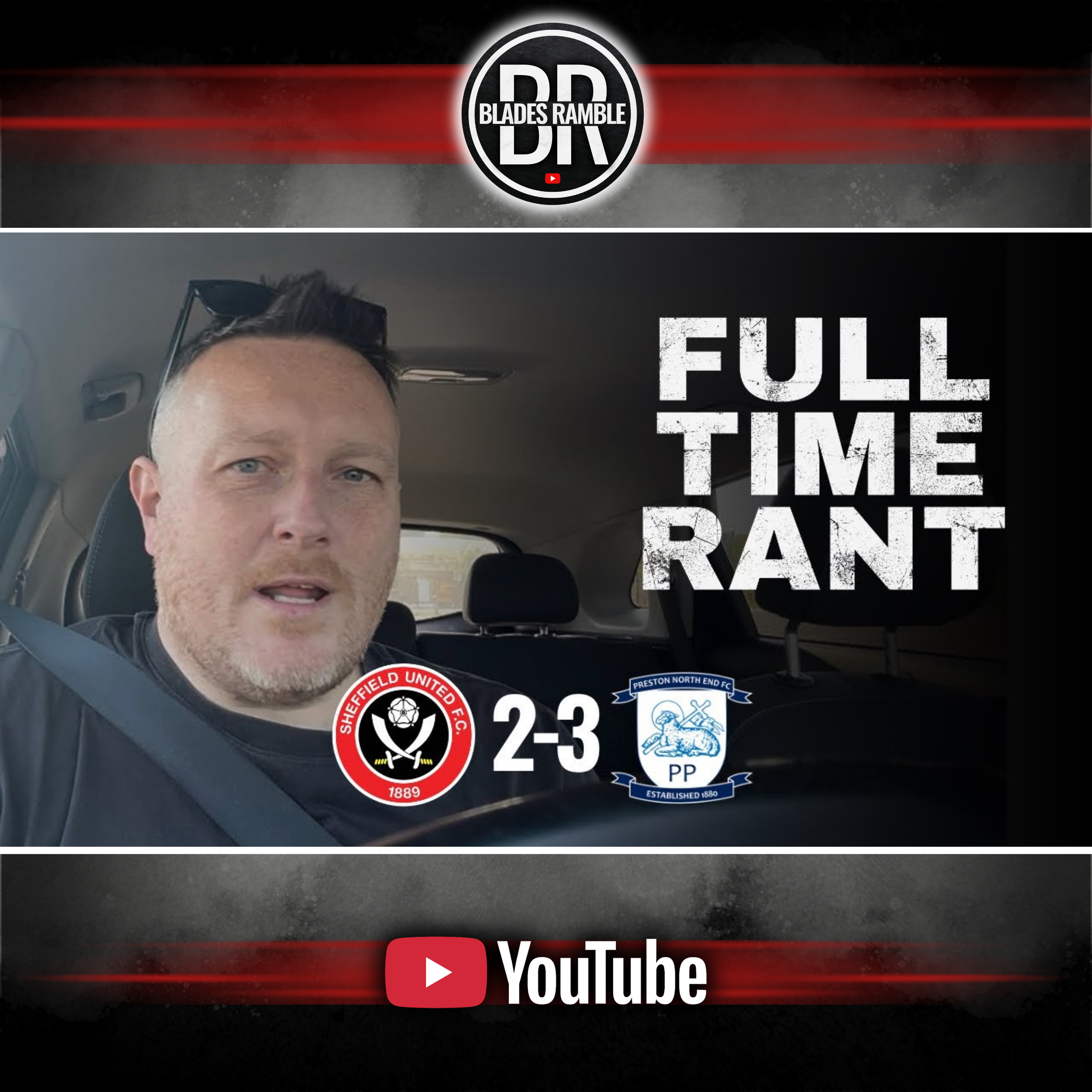 🎙️⚔️ FULL TIME RANT | Blades 2-3 Preston | Not Good Enough ⚔️🎙️