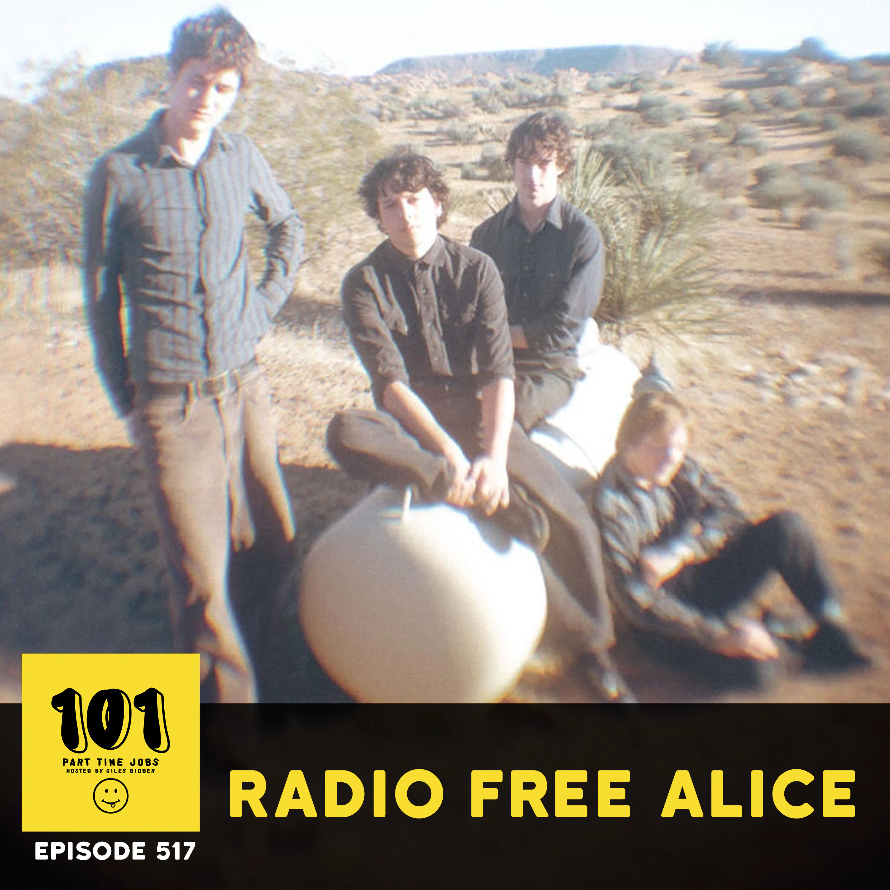 Radio Free Alice - "Teach guitar? I barely know how to play it" episode artwork