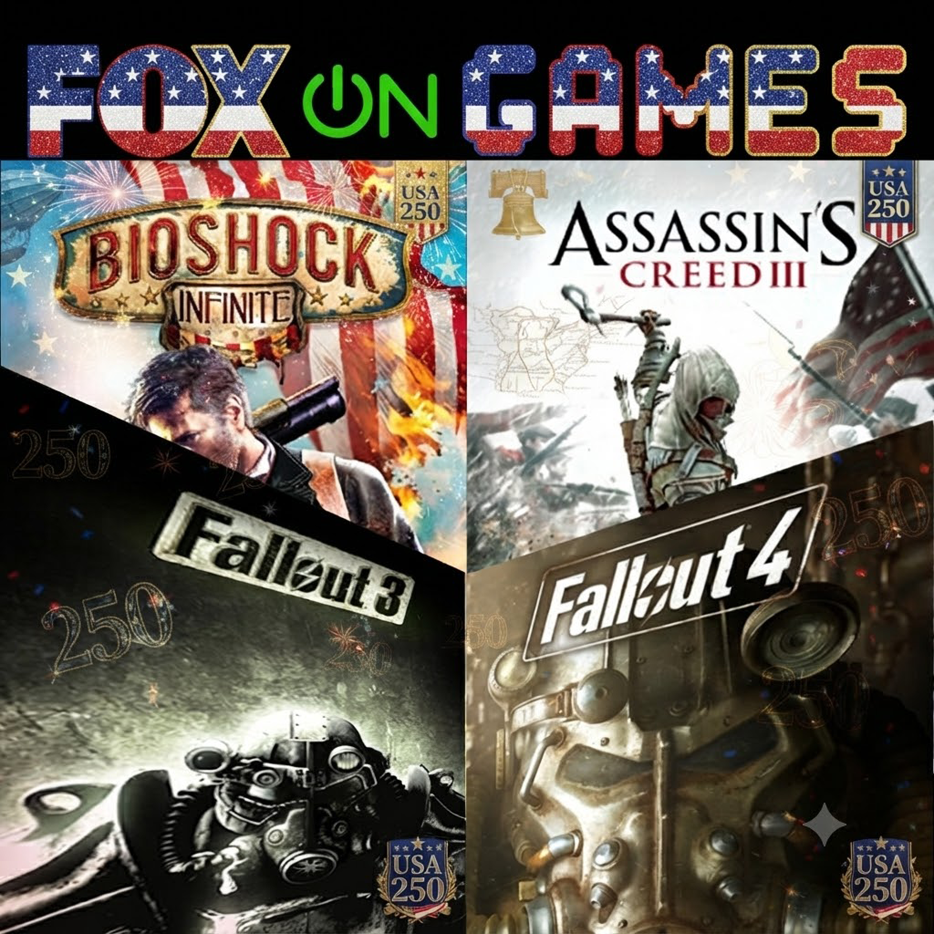 American Gaming Landmarks: America 250 | FOX on Games - Video Game News & Industry Analysis