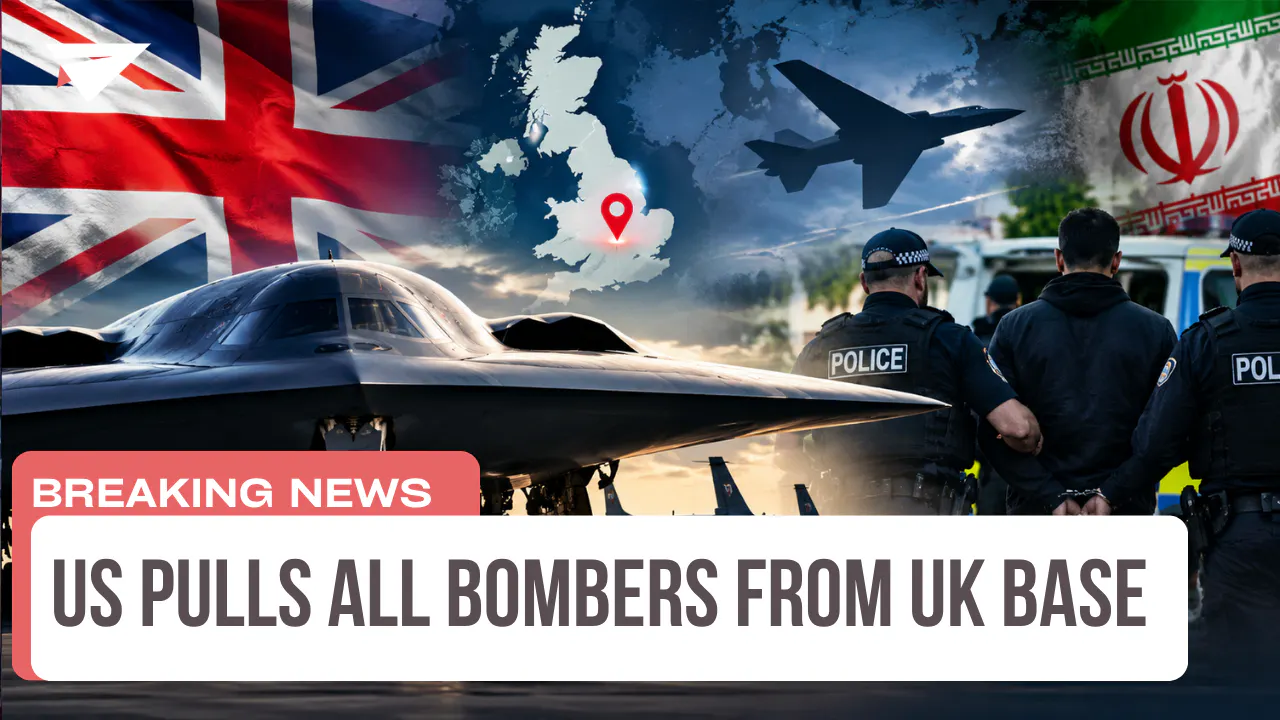 US Pulls All Bombers from UK Base, Breaking News