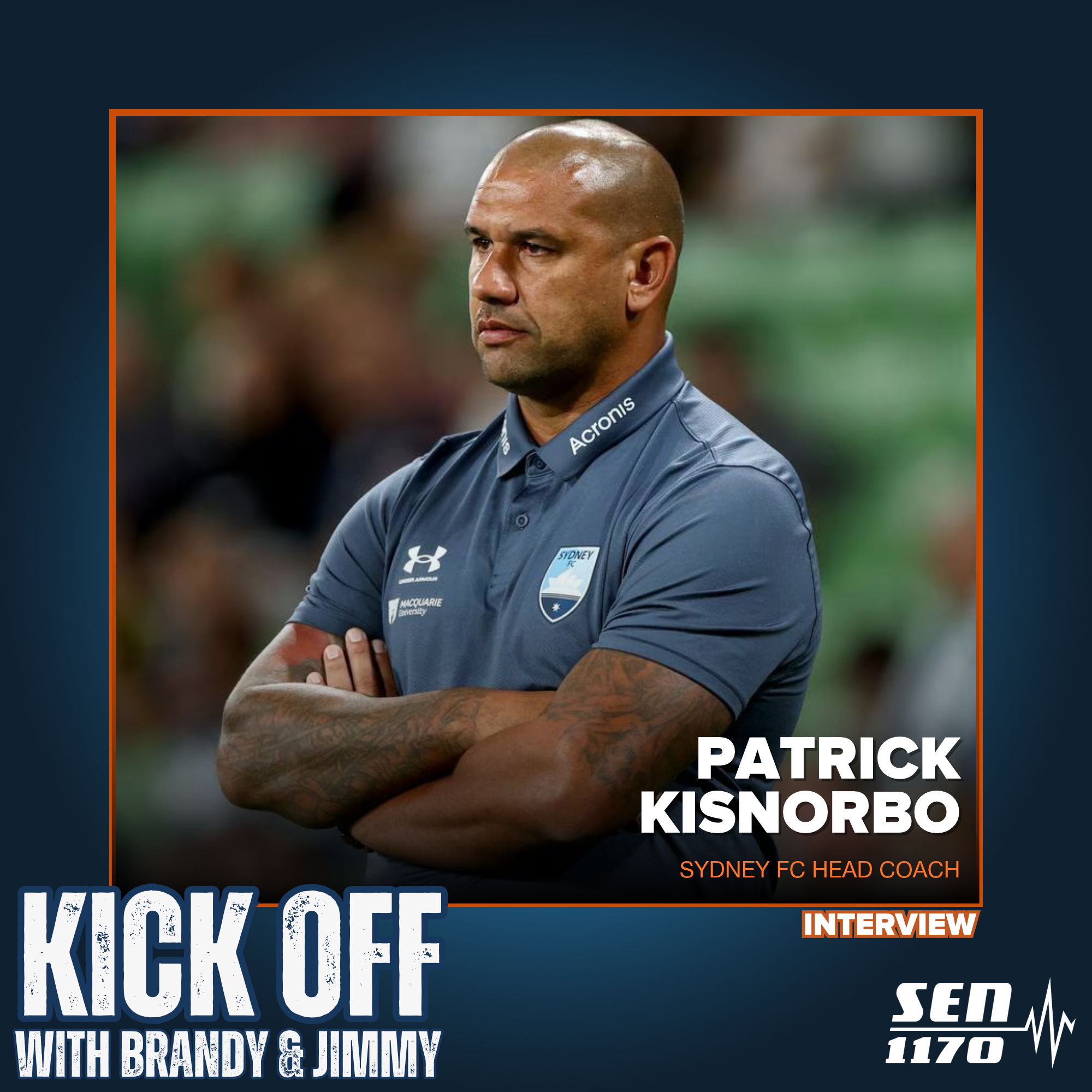 Sydney FC coach Patrick Kisnorbo (15/10/26)