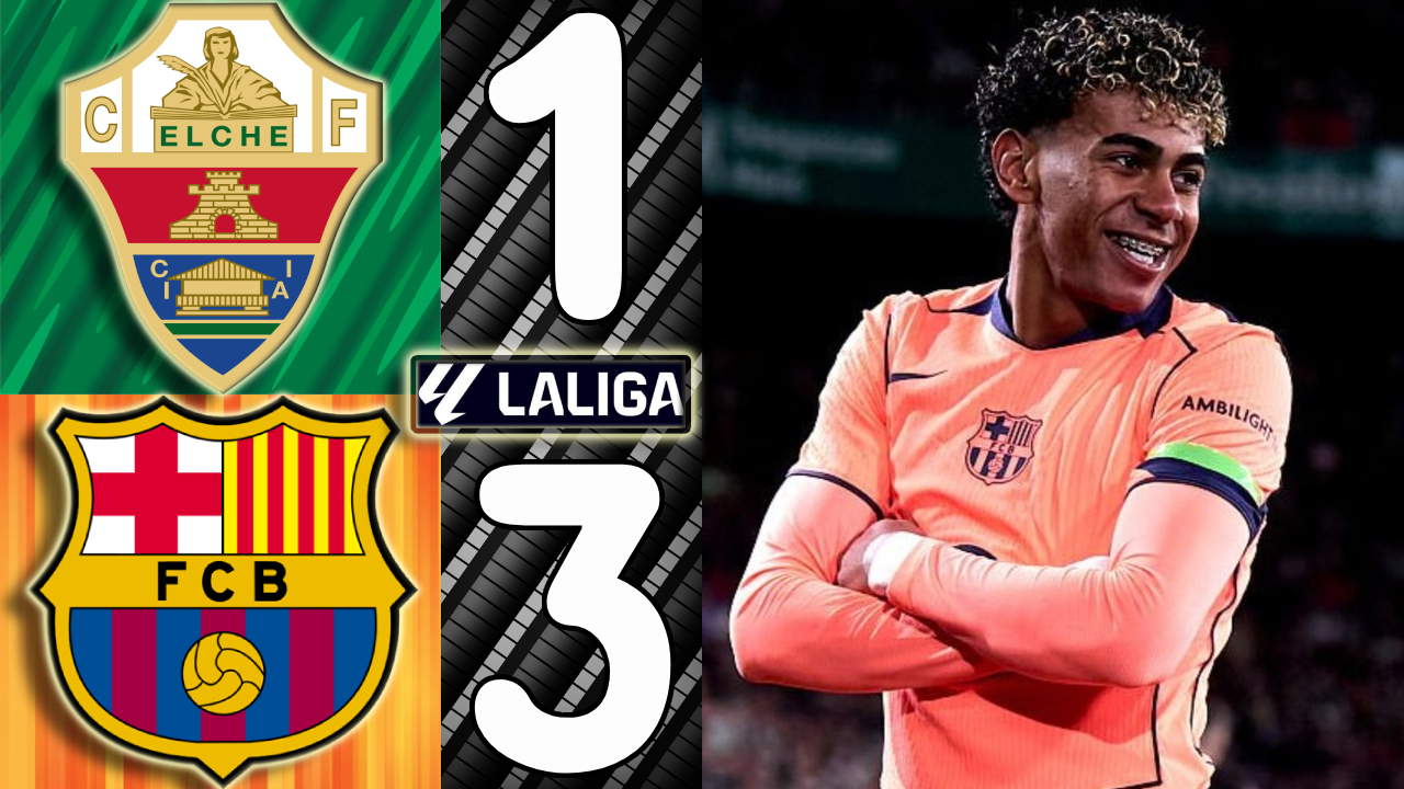 🎥 Elche vs. Barcelona [1-3] - Match Review (La Liga 2025/2026)