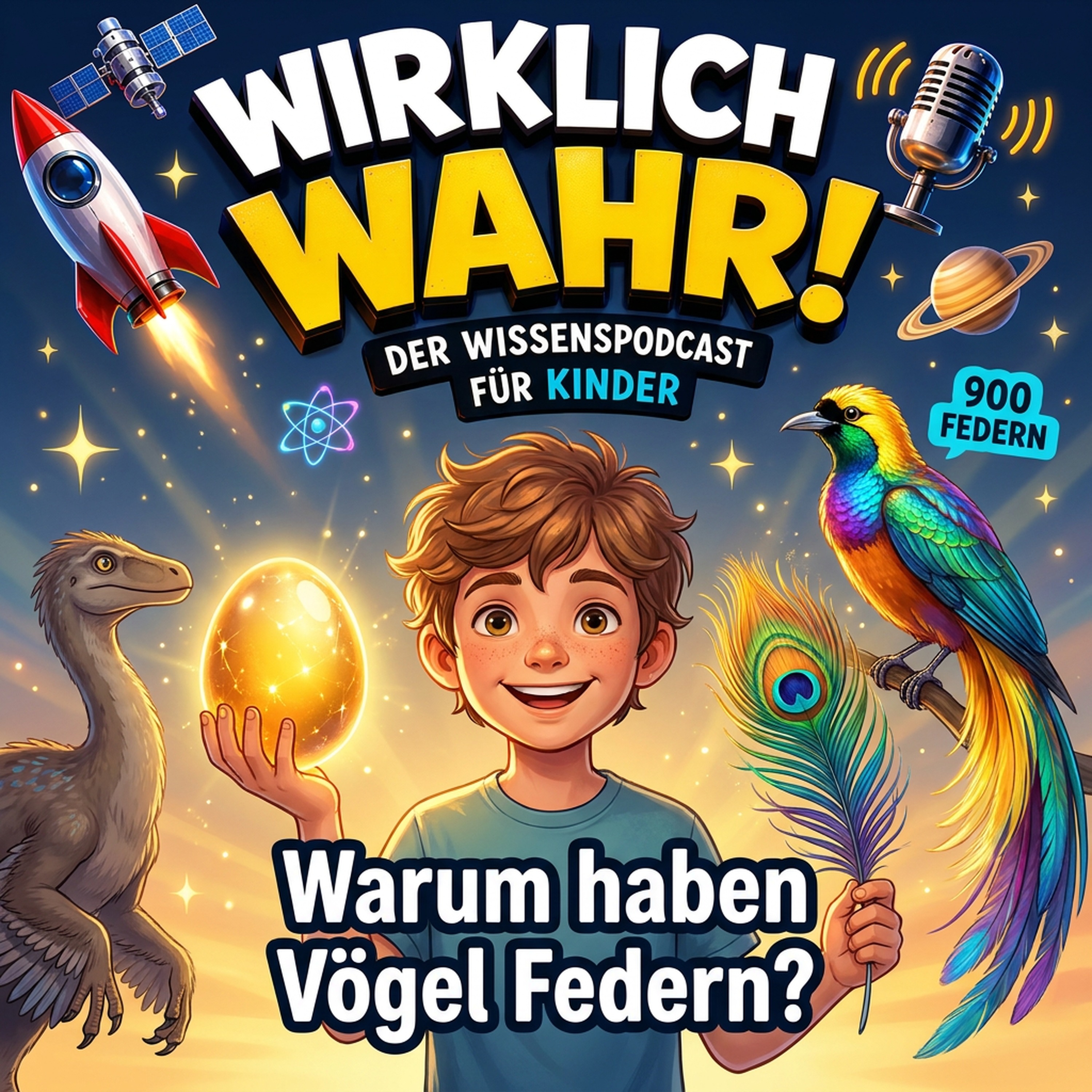 Frag nach! Warum haben Vögel Federn und nicht Fell? episode artwork