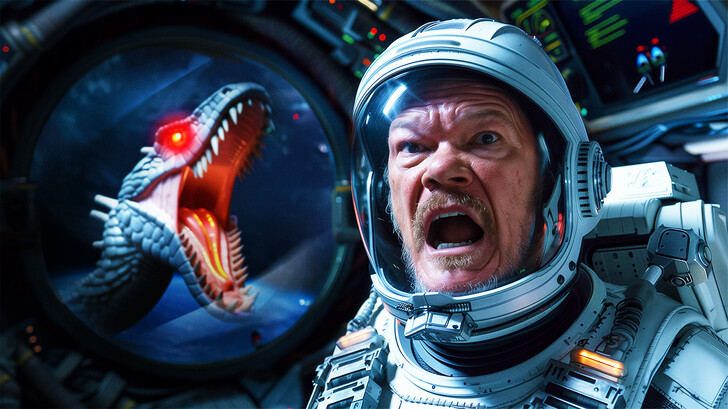They Didn't Believe in Space Snakes... Until He Saw Them Twice