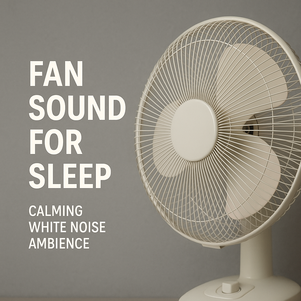 Fan Sound For Sleep | Calming White Noise Ambience