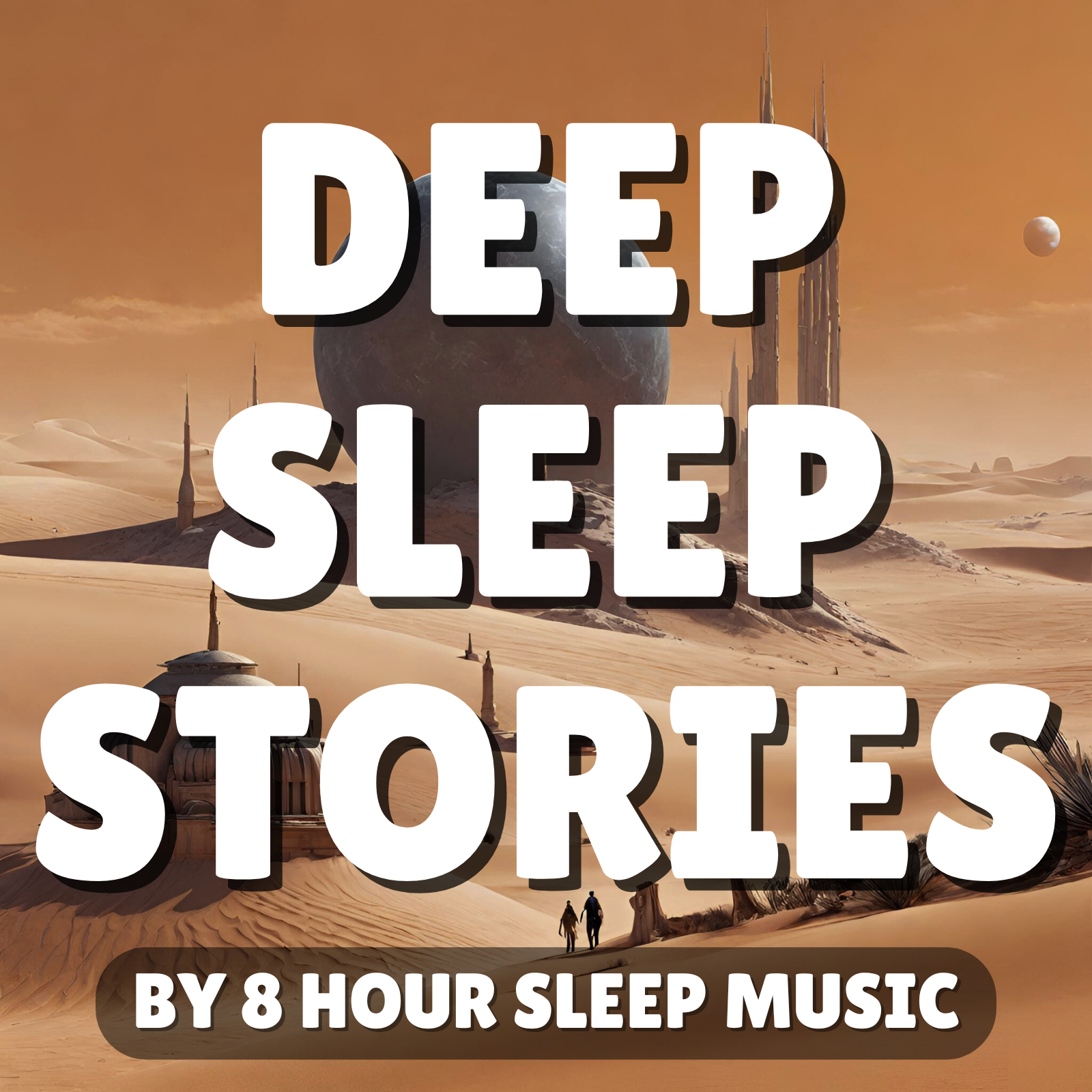 🪐 Sands of Slumber: A Dream in the World of Dune | Deep Sleep Story with Dark Ambient Music & Calm Desert Winds 💤