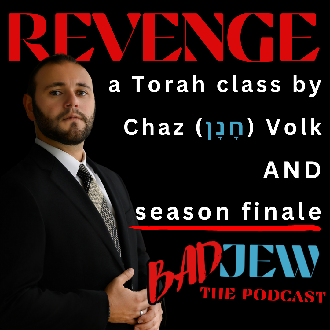 REVENGE - SEASON FINALE (a shiur by Chaz Volk)