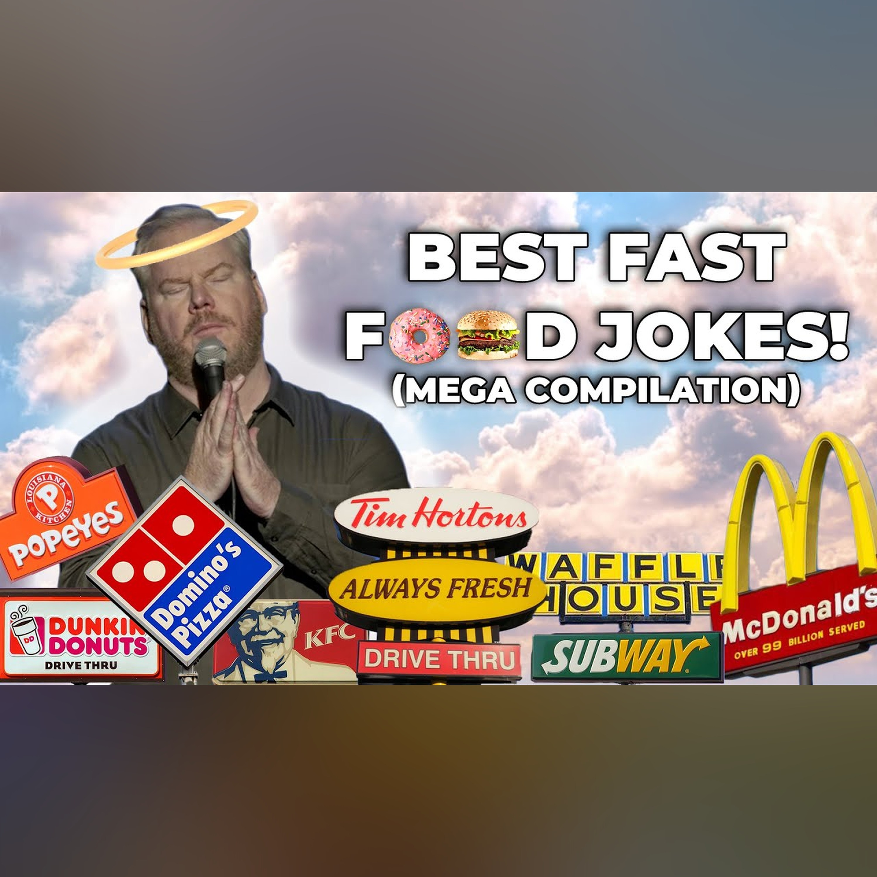 Best Fast Food Jokes Compilation | Jim Gaffigan