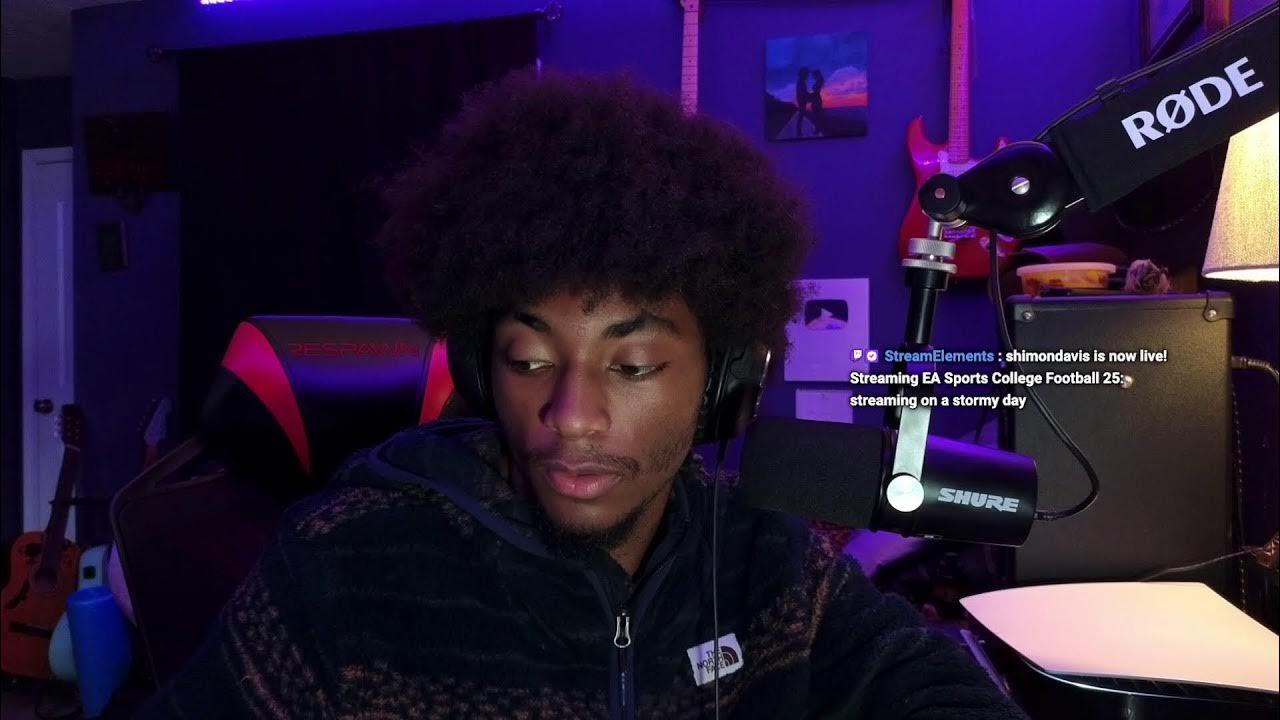 watch the stream on twitch | Shimon Davis