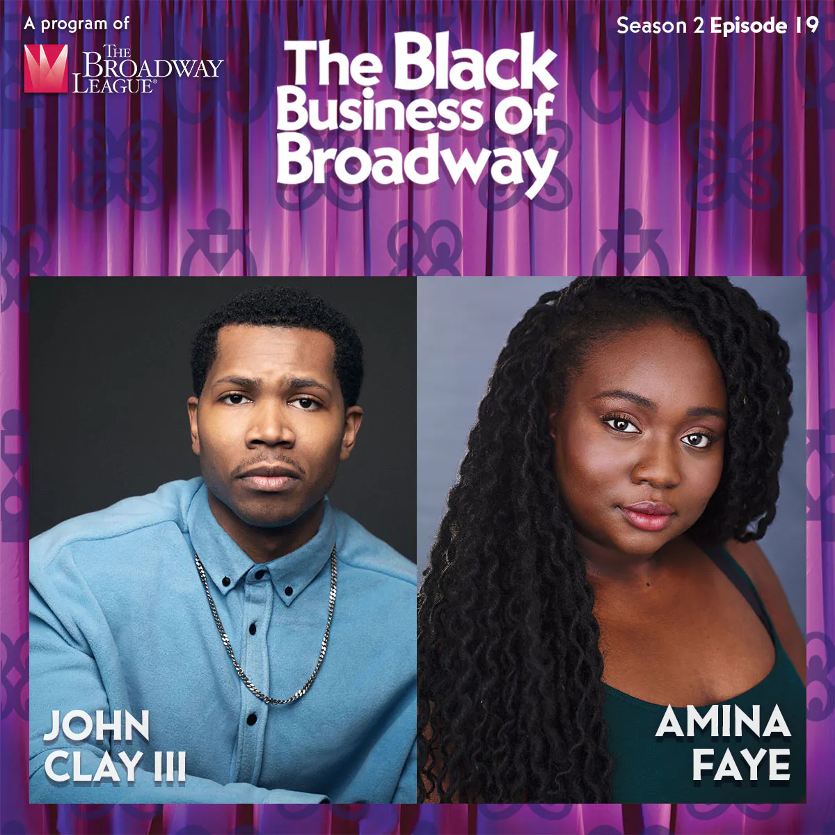 #31 Celebrating the 2023 Jimmy Awards: John Clay lll & Amina Faye #31 Celebrating the 2023 Jimmy Awards: John Clay lll & Amina Faye