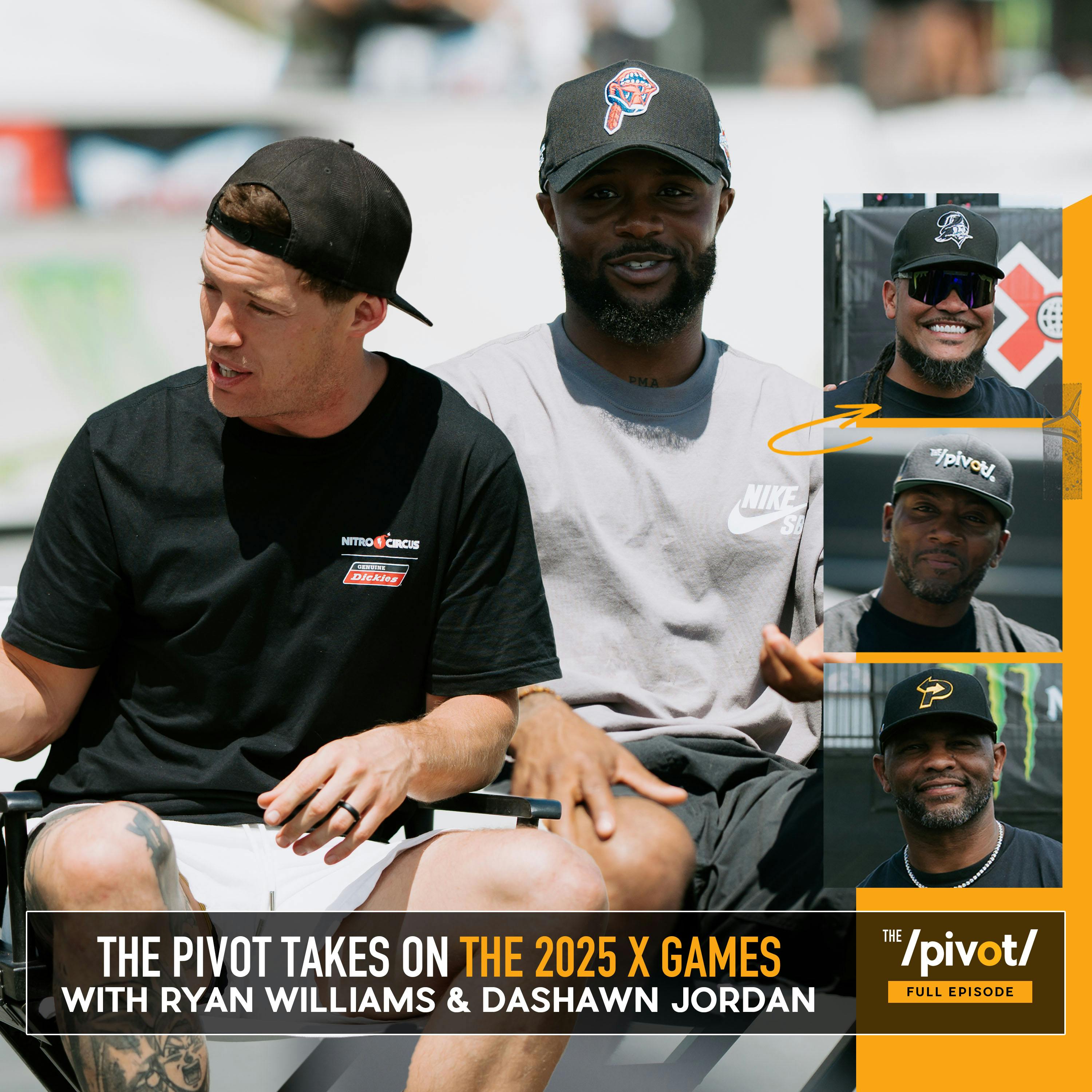 2025 X Games exclusive with BMX legend Ryan Williams and pro street skater Dashawn Jordan as they share training insights, talk trick progression and reveal what to expect at this year’s showdown in Salt Lake City while balancing life away from sports.