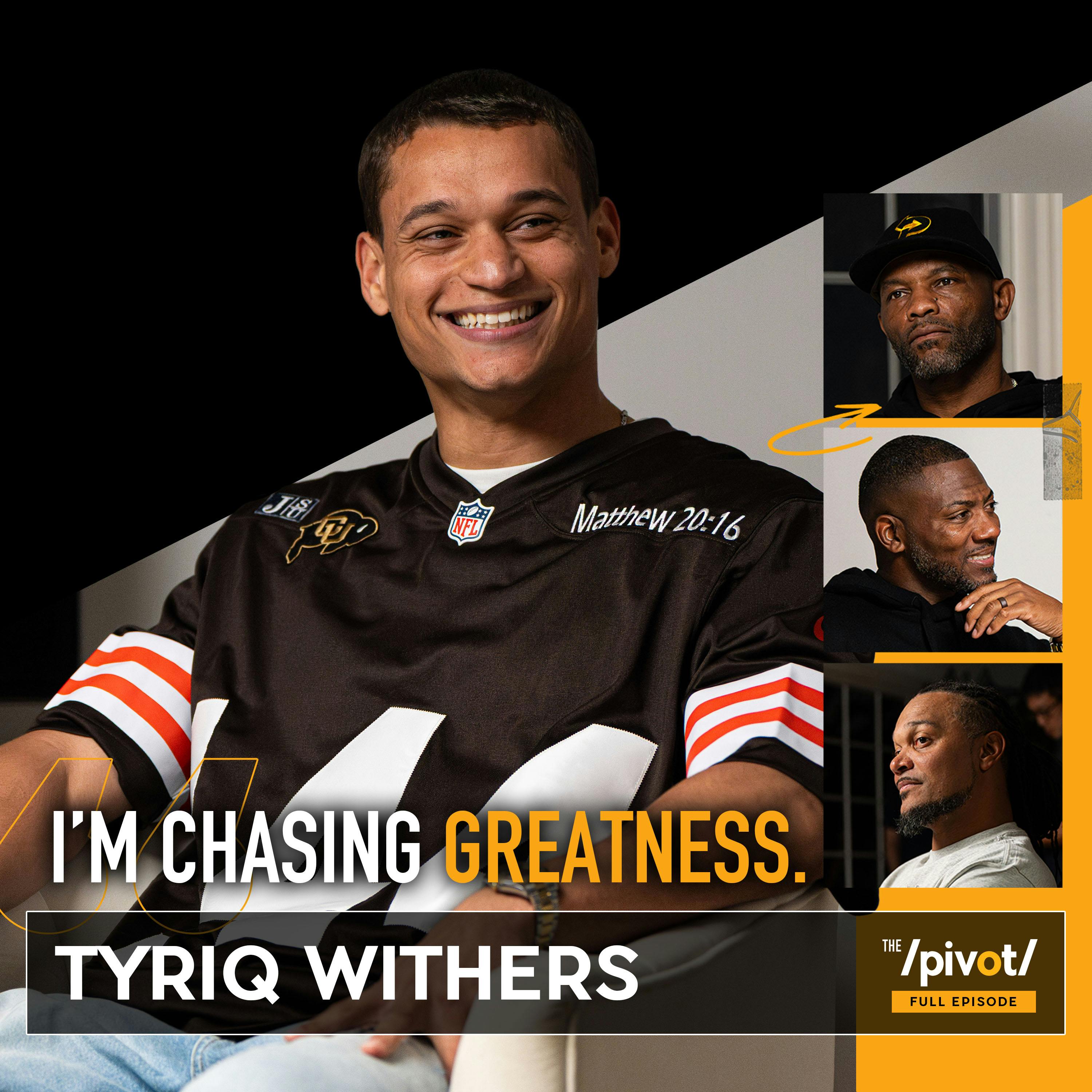 Tyriq Withers, Actor shares how football paved unlikely path, trusting the process from winning an Orange Bowl with Florida State to starring in Hollywood films, faith, redefining success, turning grief into passion and Marlon Wayans' influence.