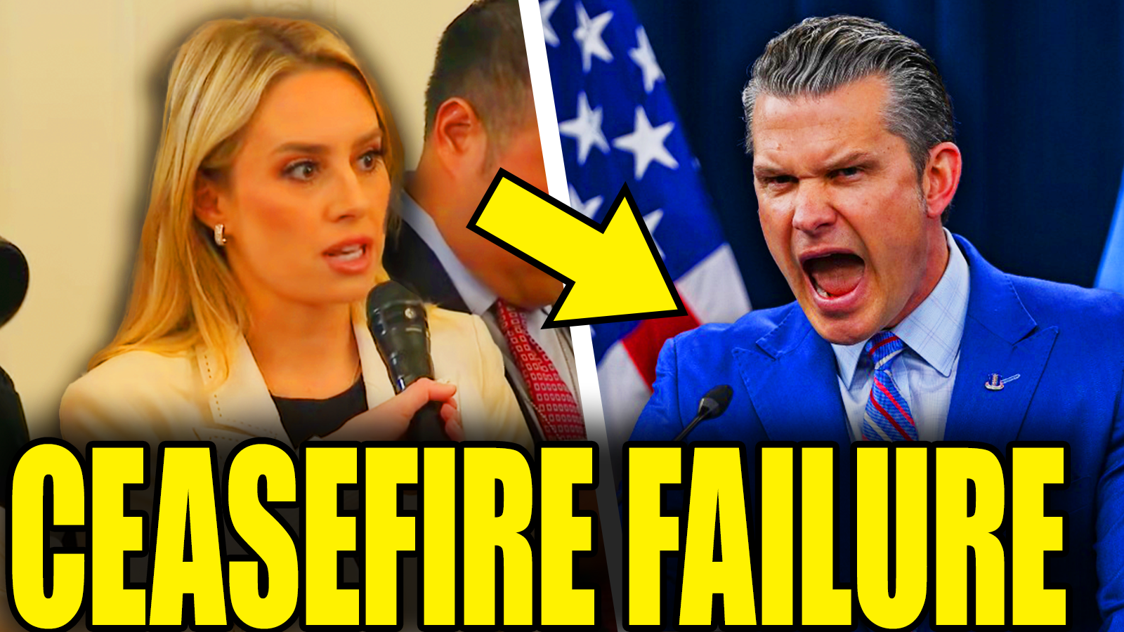 Flailing Hegseth Yells At Reporter As Trump Ceasefire Failure Ruins Him episode artwork