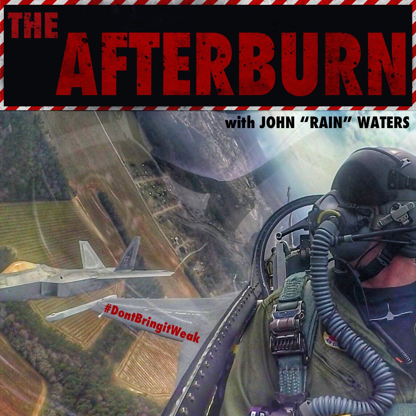The Afterburn Podcast with "Rain" episode artwork