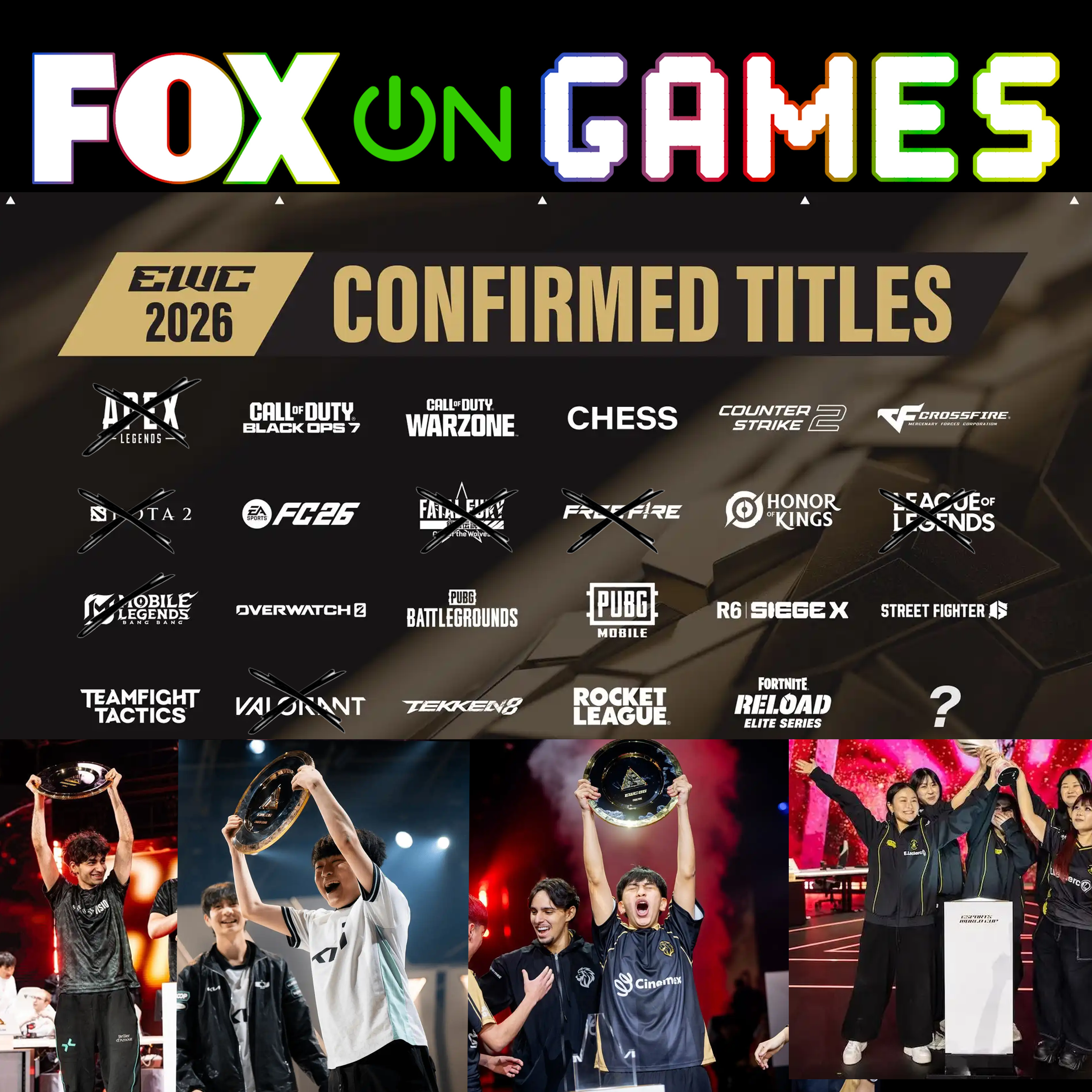 Esports World Cup Week 2: League & Dota Finals Highlights | FOX on Games - Video Game News & Industry Analysis