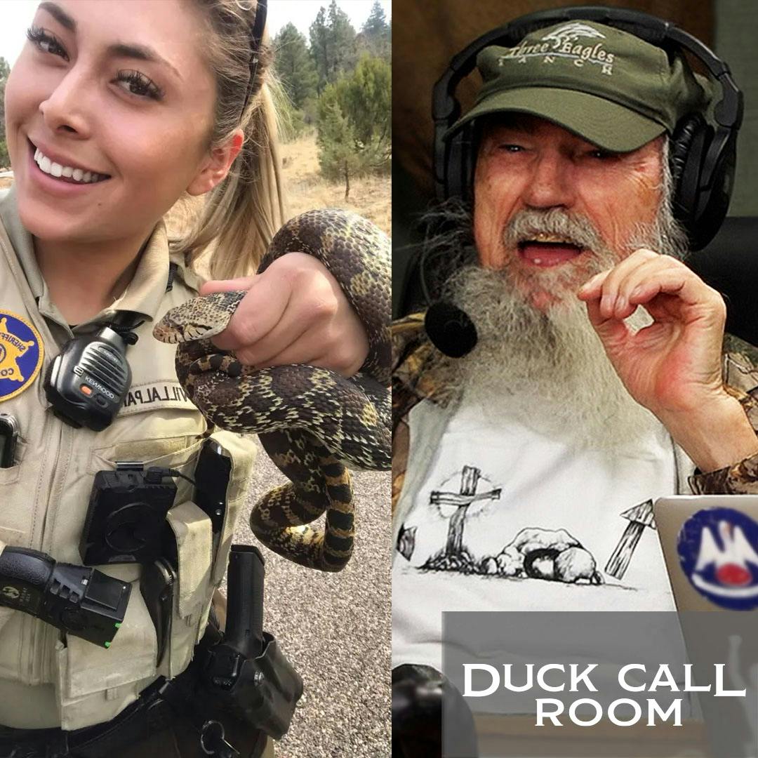 Uncle Si Fesses Up to a Game Warden & She Is READY for It