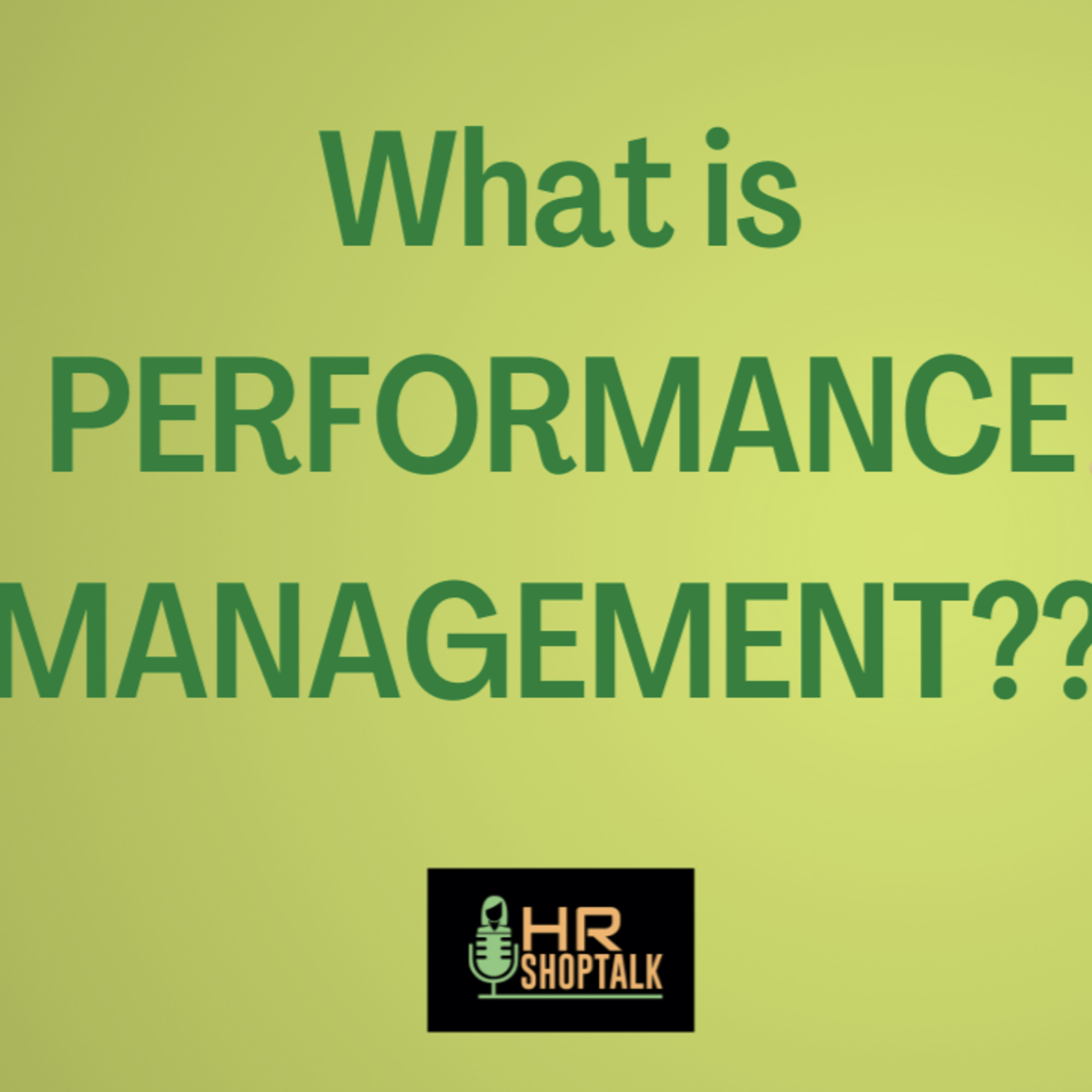 Performance Management episode artwork