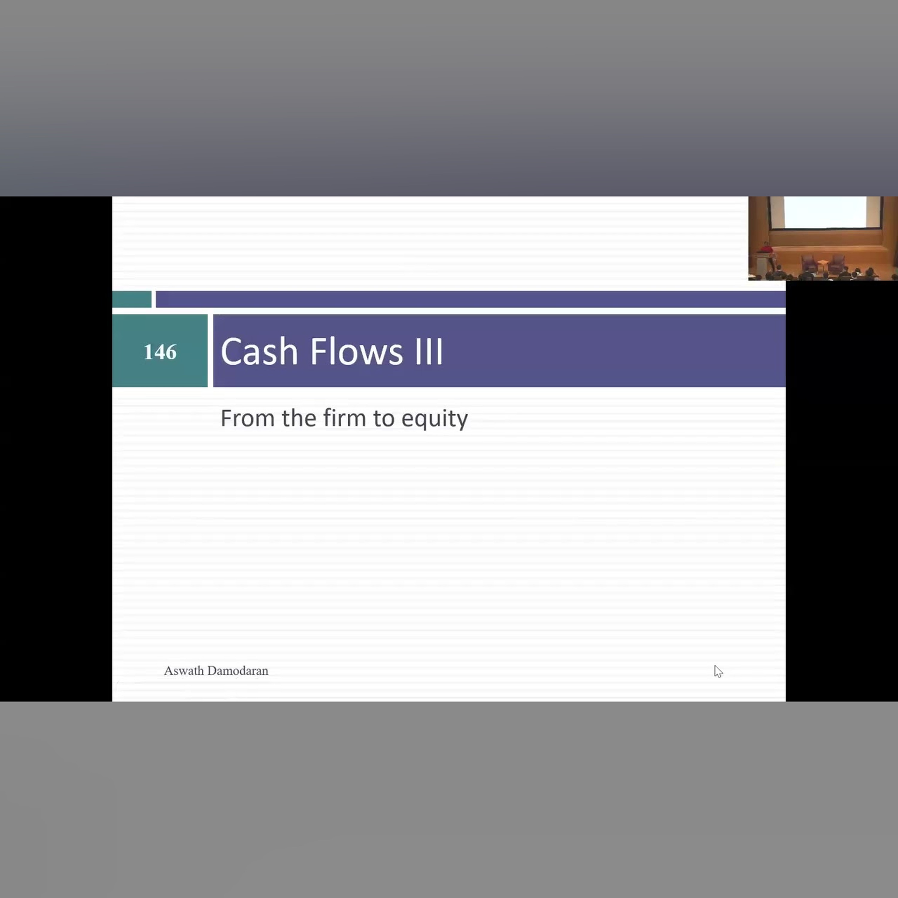 Session 10 (Val Undergrads): Free Cashflows to Equity and First Steps on Growth
