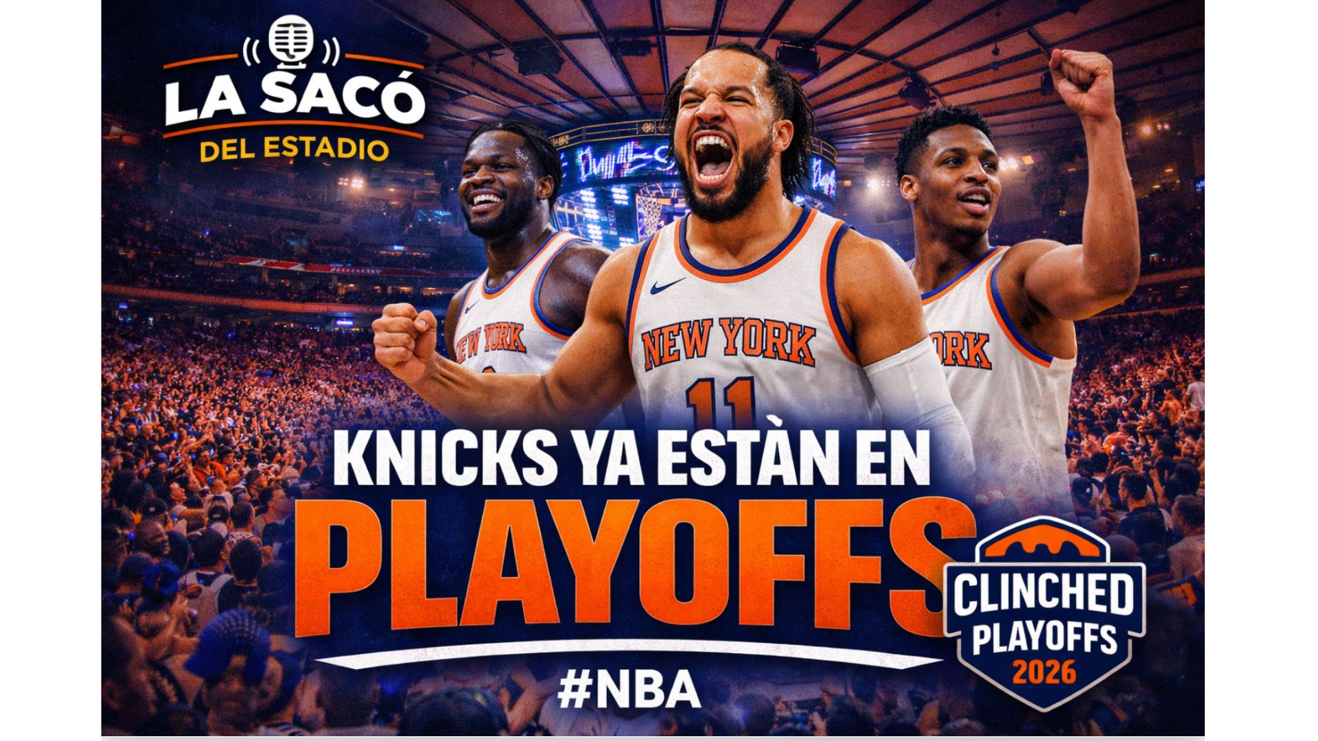NY Knicks ya están en playoffs #NBA episode artwork