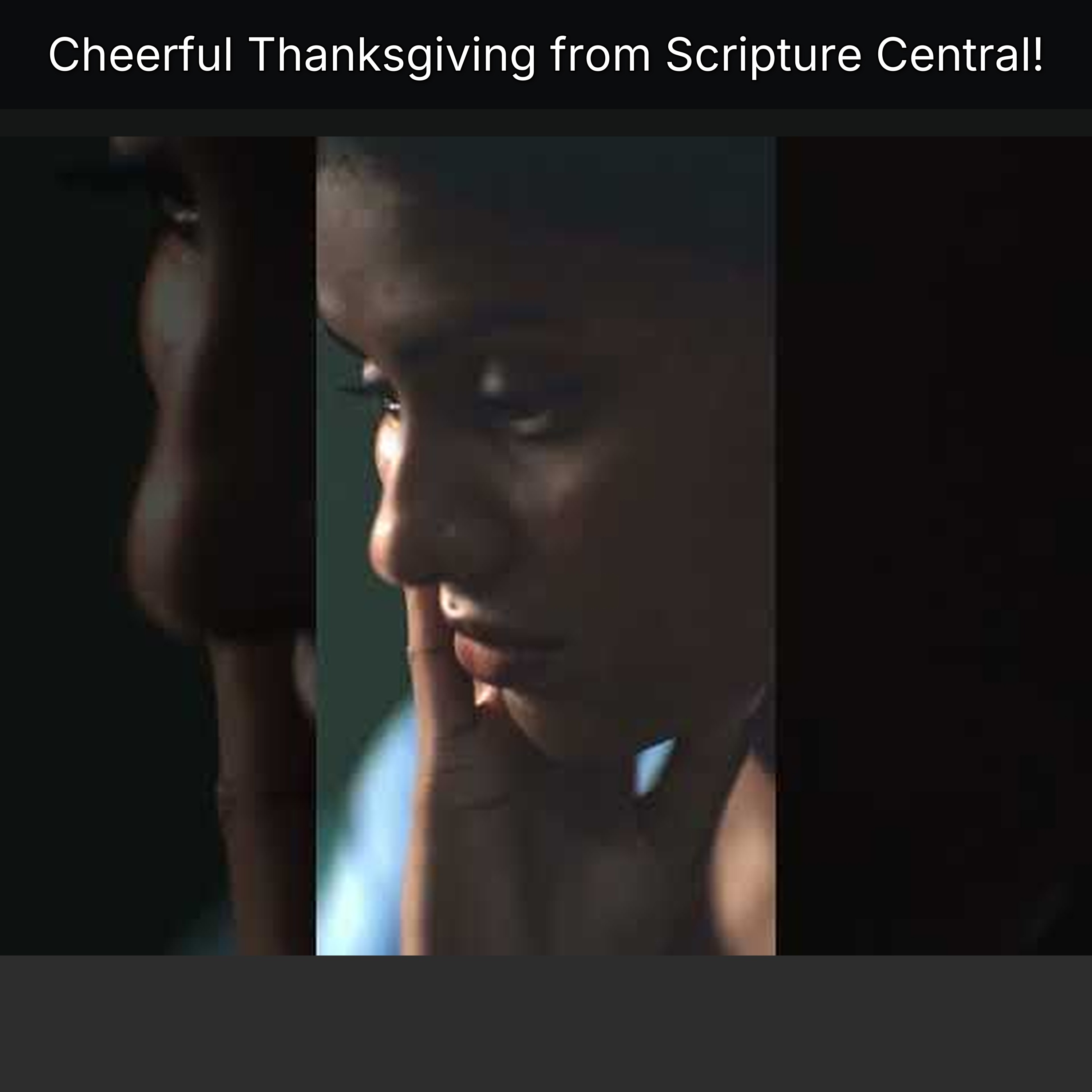 Cheerful Thanksgiving from Scripture Central! episode artwork