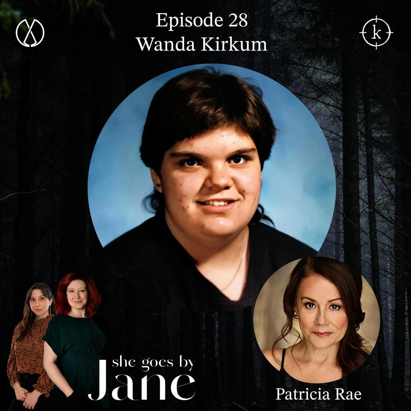 28: episode 28: Wanda Kirkum with guest reader Patricia Rae episode artwork