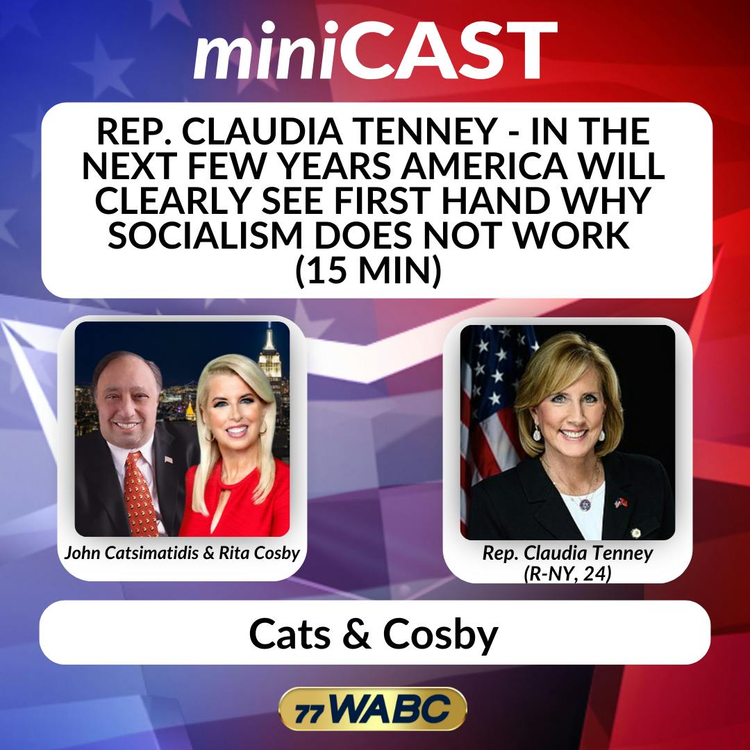 Rep. Claudia Tenney - In the Next Few Years America Will Clearly See First Hand Why Socialism Does Not Work Rep. Claudia Tenney - In the Next Few Years America Will Clearly See First Hand Why Socialism Does Not Work