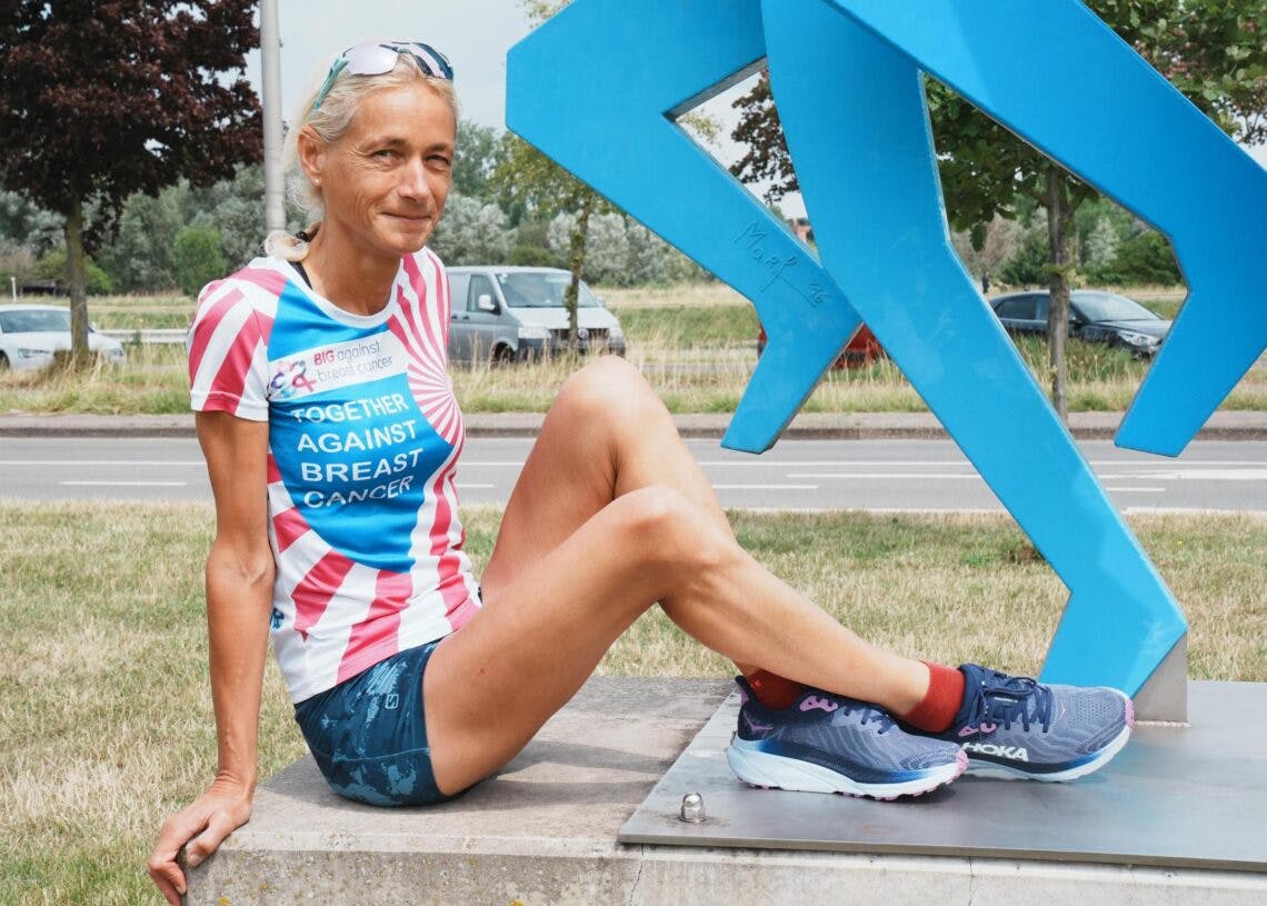 Un maratón diario durante un año: el curioso récord de Hilde Dosogne Un maratón diario durante un año: el curioso récord de Hilde Dosogne