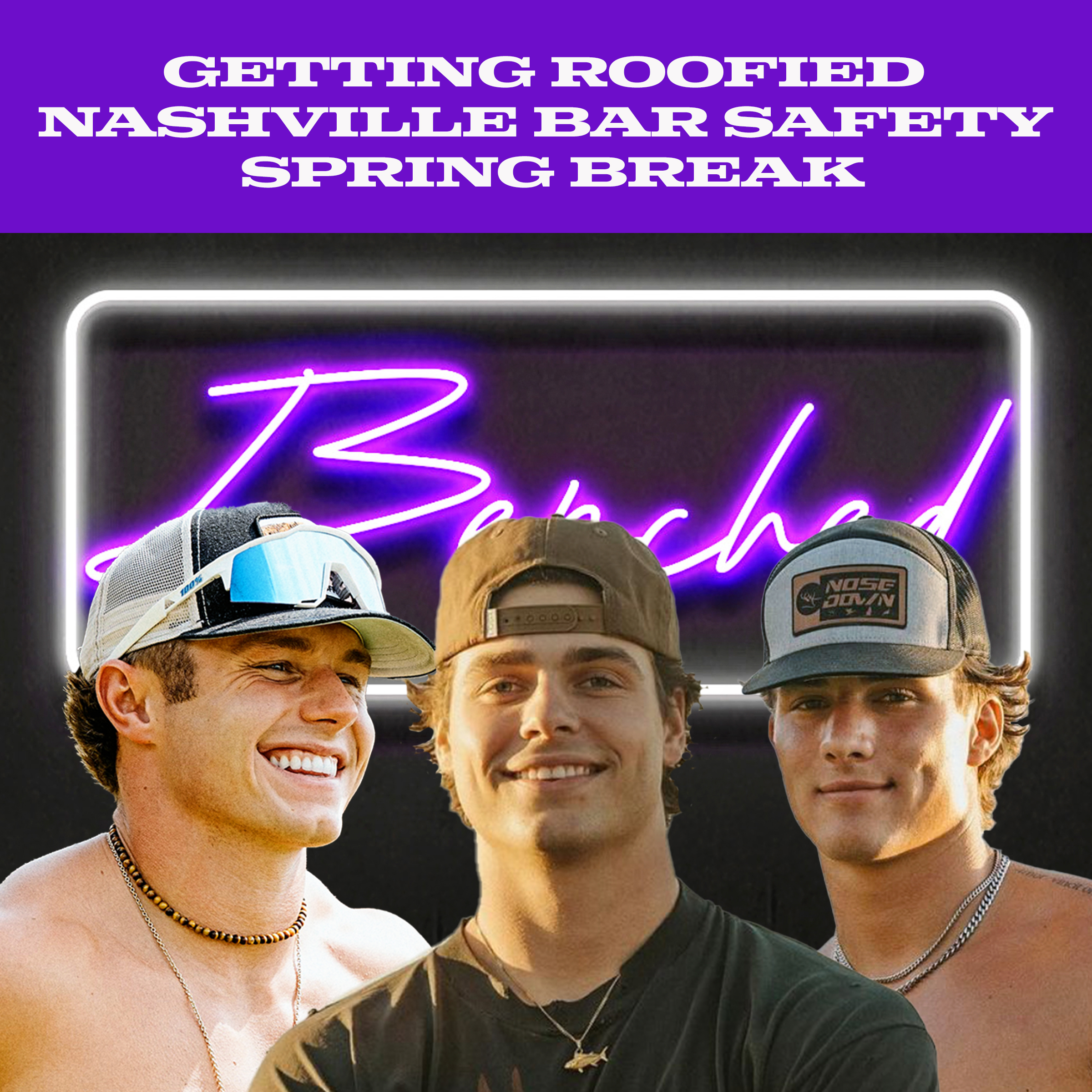 Benched with Dalton Chandler, Fisher Perry, Luke Bowman