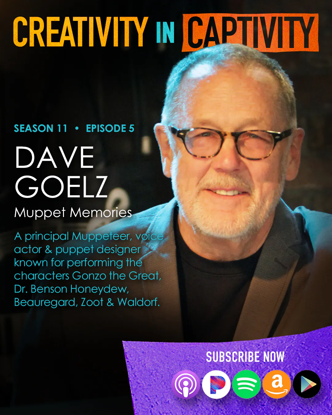 DAVE GOELZ: Muppet Memories episode artwork