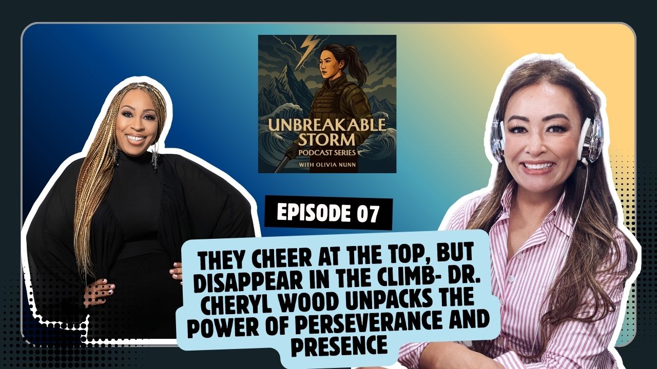 From Playing Small to Speaking Power: The Rise of Dr. Cheryl Wood Ep. 7 episode artwork