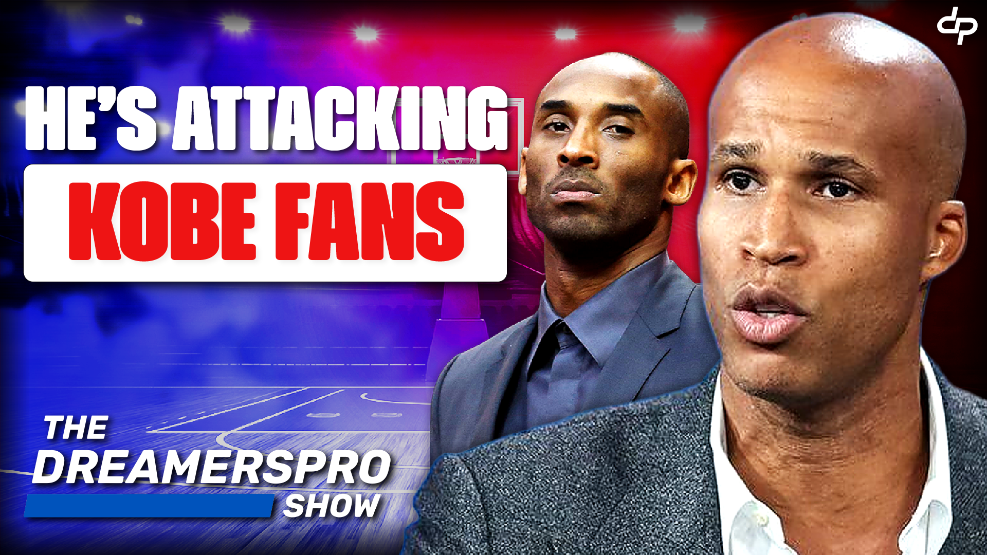 Richard Jefferson Attacks Lakers Fans For Wanting LeBron James Gone, Shannon Sharpe Crashes Out Over LeBron Payroll Accusations And Gets Mocked For Comparing Kobe’s 3-1 Collapse To LeBron James In 2011, Dave Portnoy Attacks Kareem Abdul-Jabbar episode artwork