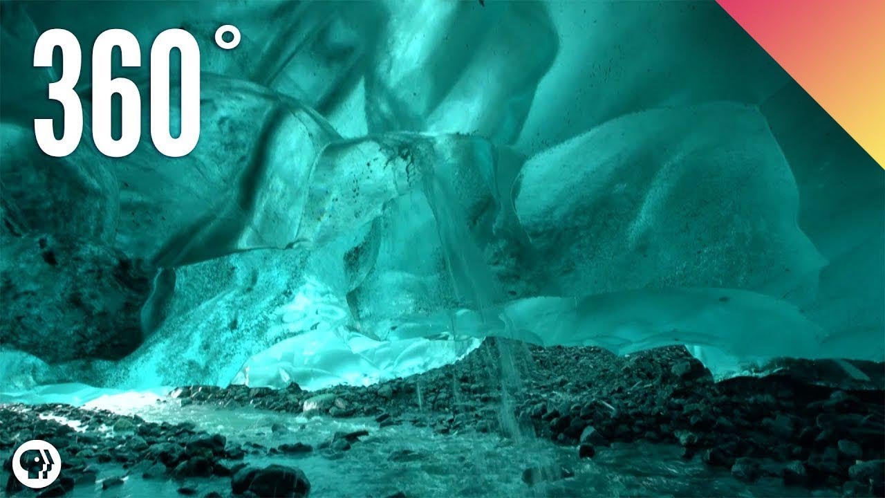 360˚ Inside an ICE CAVE!! episode artwork
