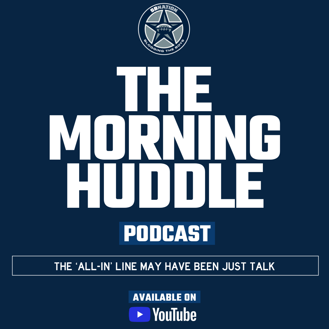 The Morning Huddle: The ‘all-in’ line may have been just talk episode artwork