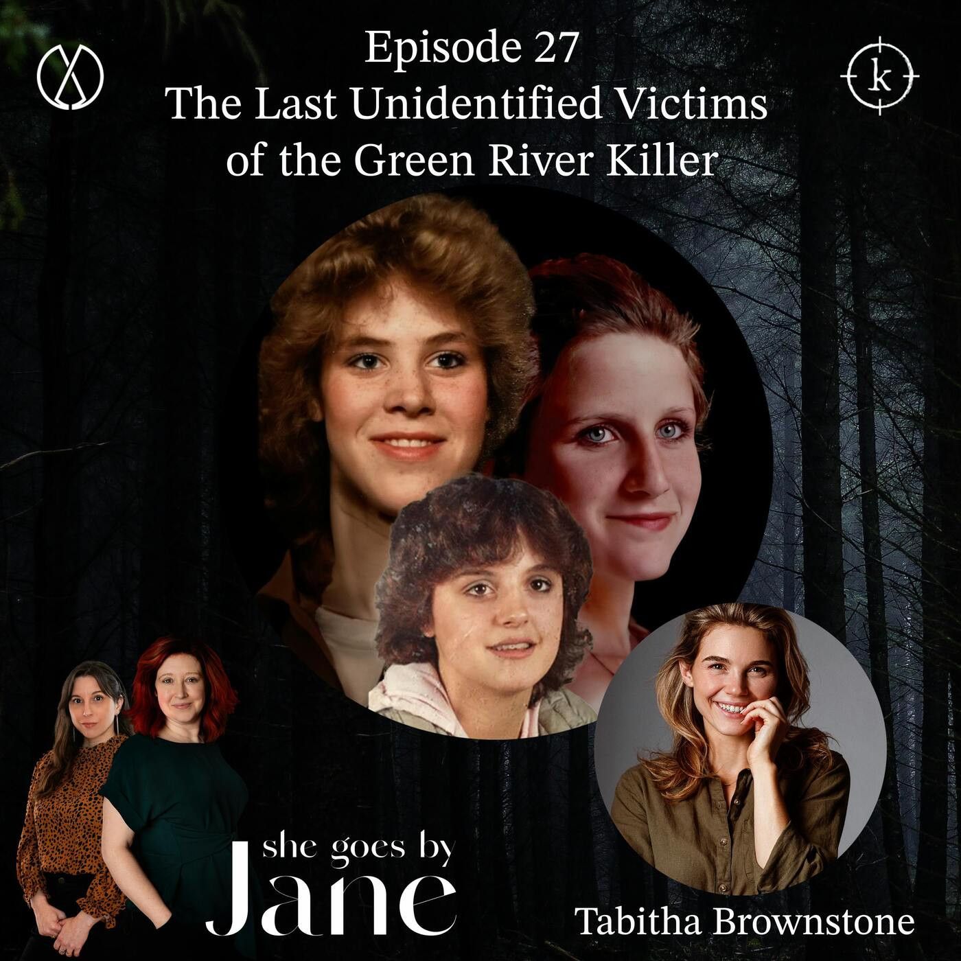 27: Episode 27: The Last Unidentified Victims of the Green River Killer with guest Tabitha Brownstone episode artwork