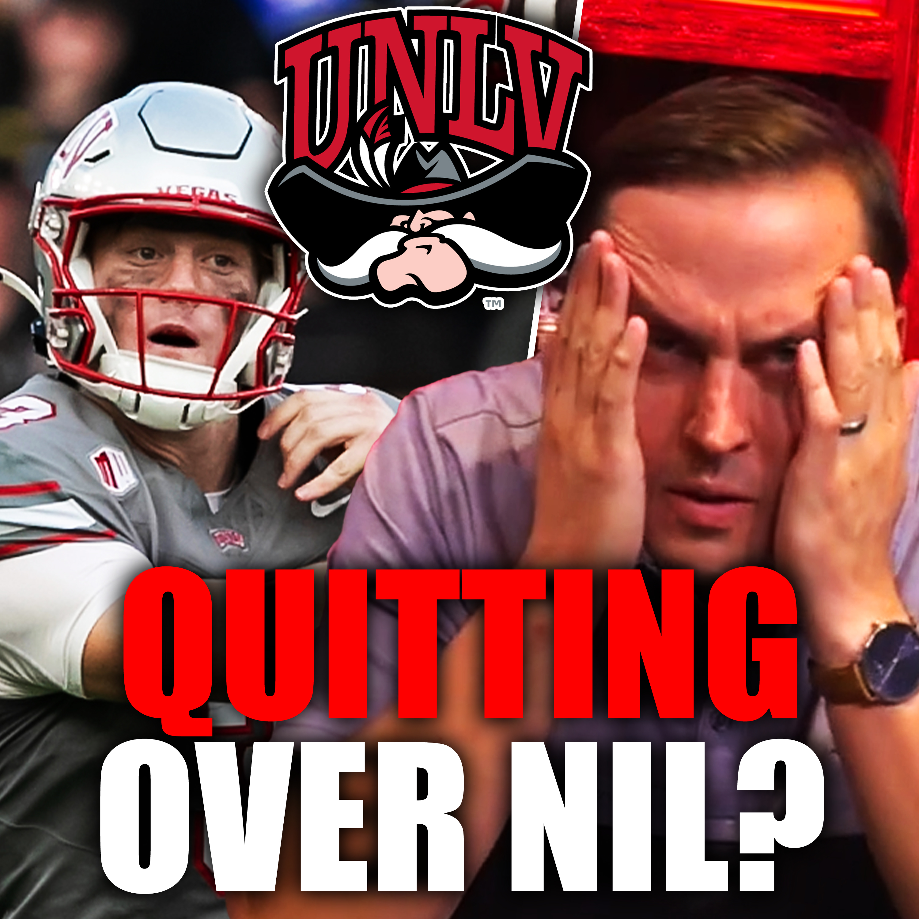UNLV QB Matt Sluka Quits Team + Clay Travis, Trey Wallace & Michael “The Fort” McKenry | episode artwork