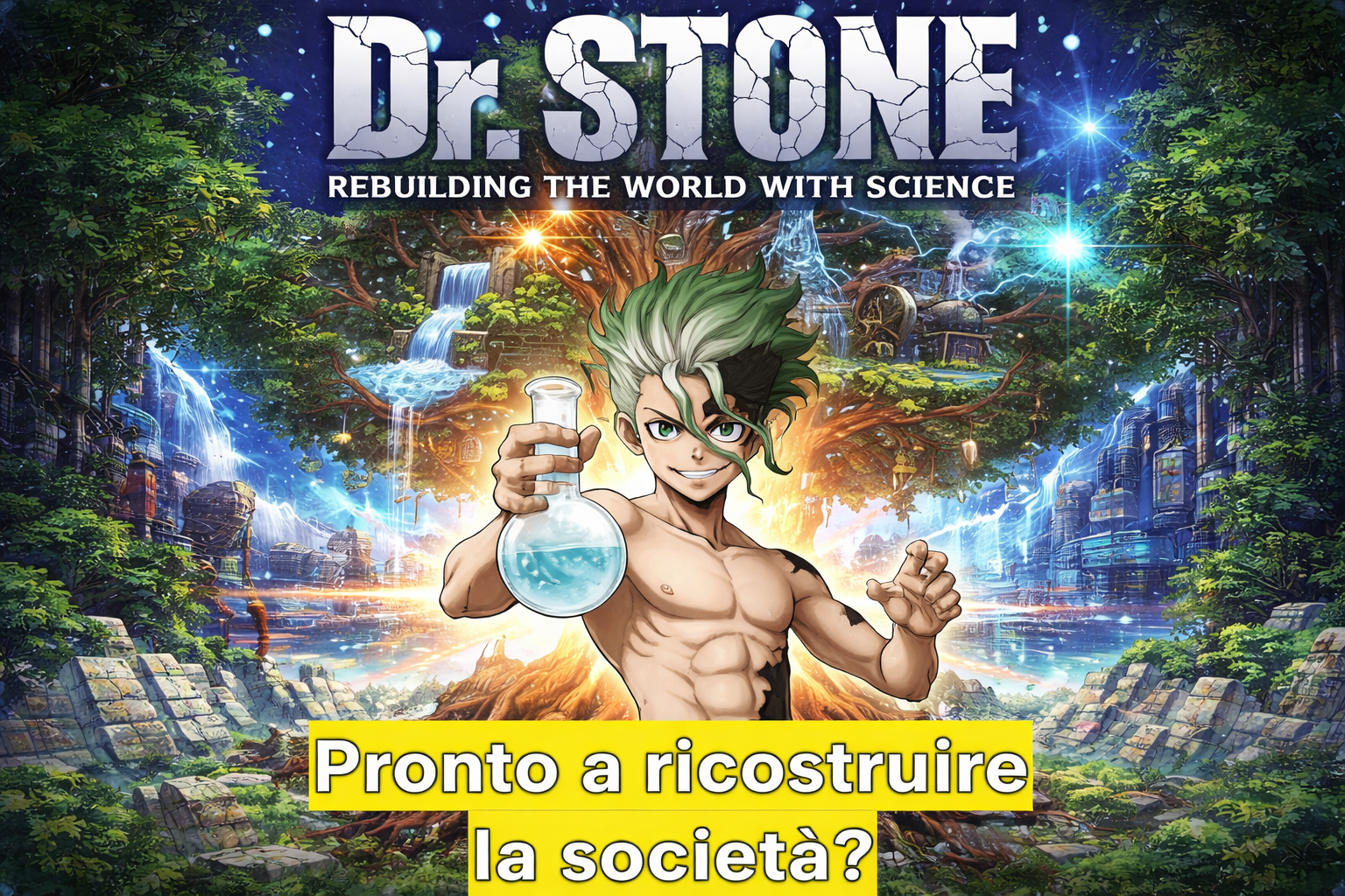DR. STONE: Ingegneria dal Neolitico episode artwork