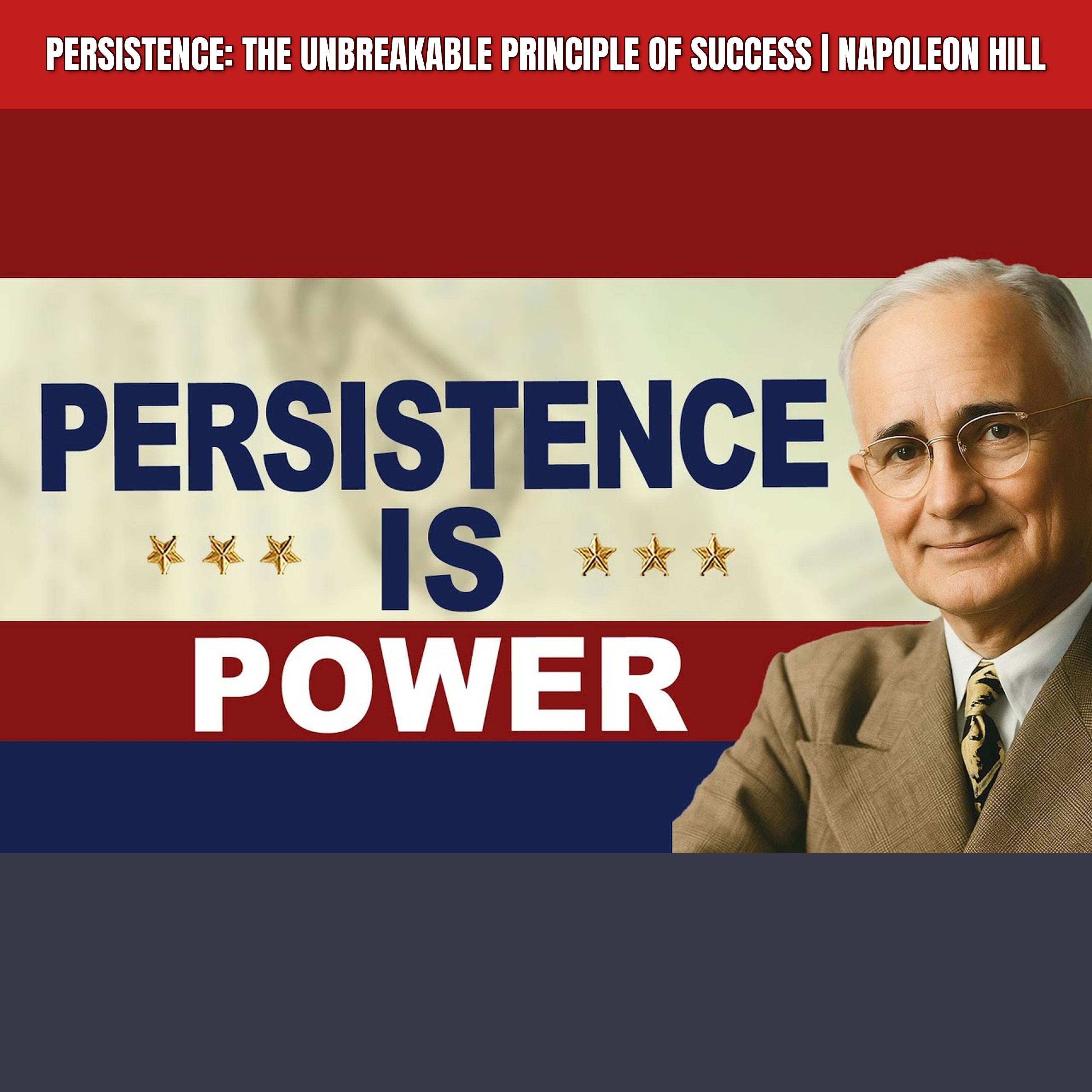 Persistence: The Unbreakable Principle of Success | Napoleon Hill episode artwork