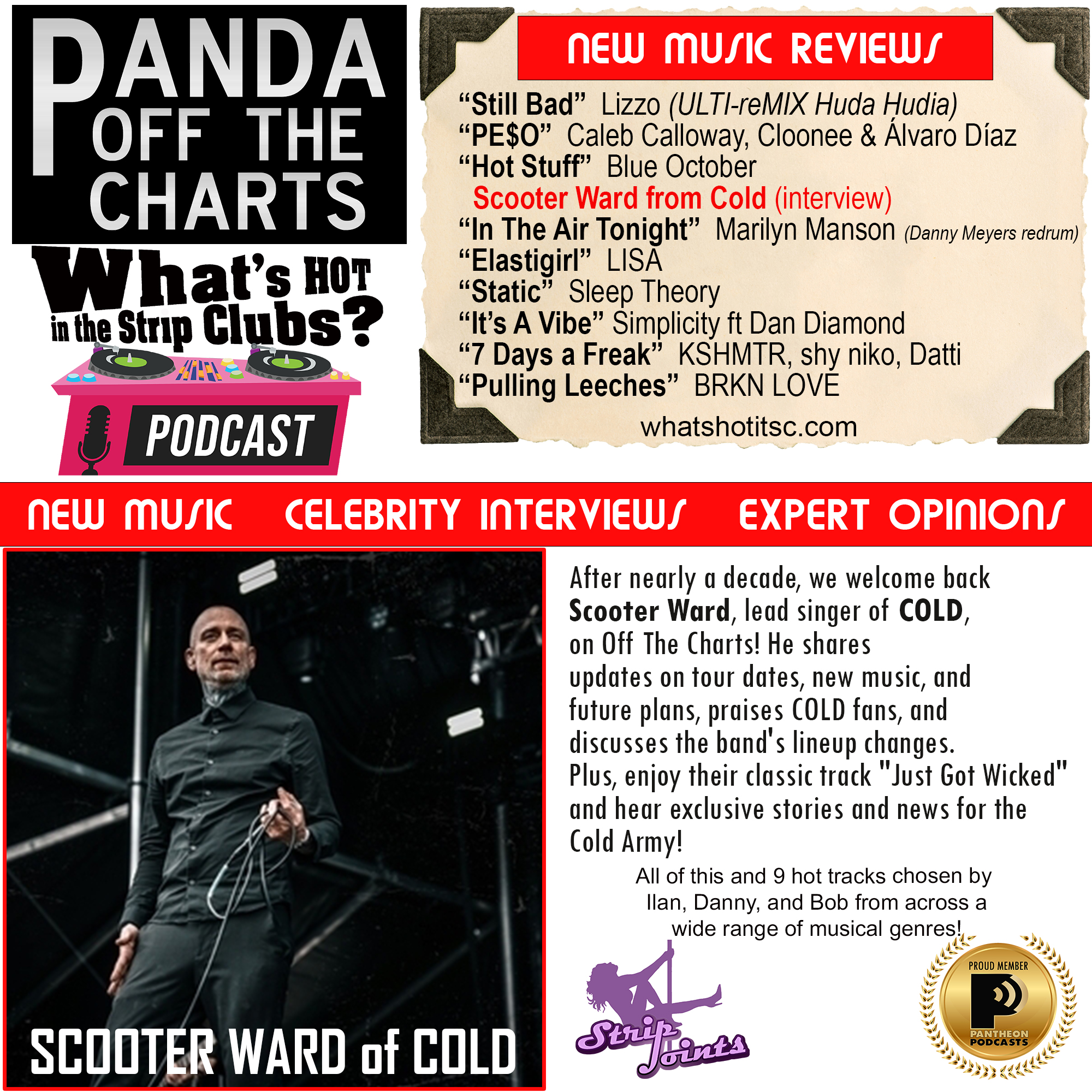 SCOOTER WARD of COLD - OFF THE CHARTS