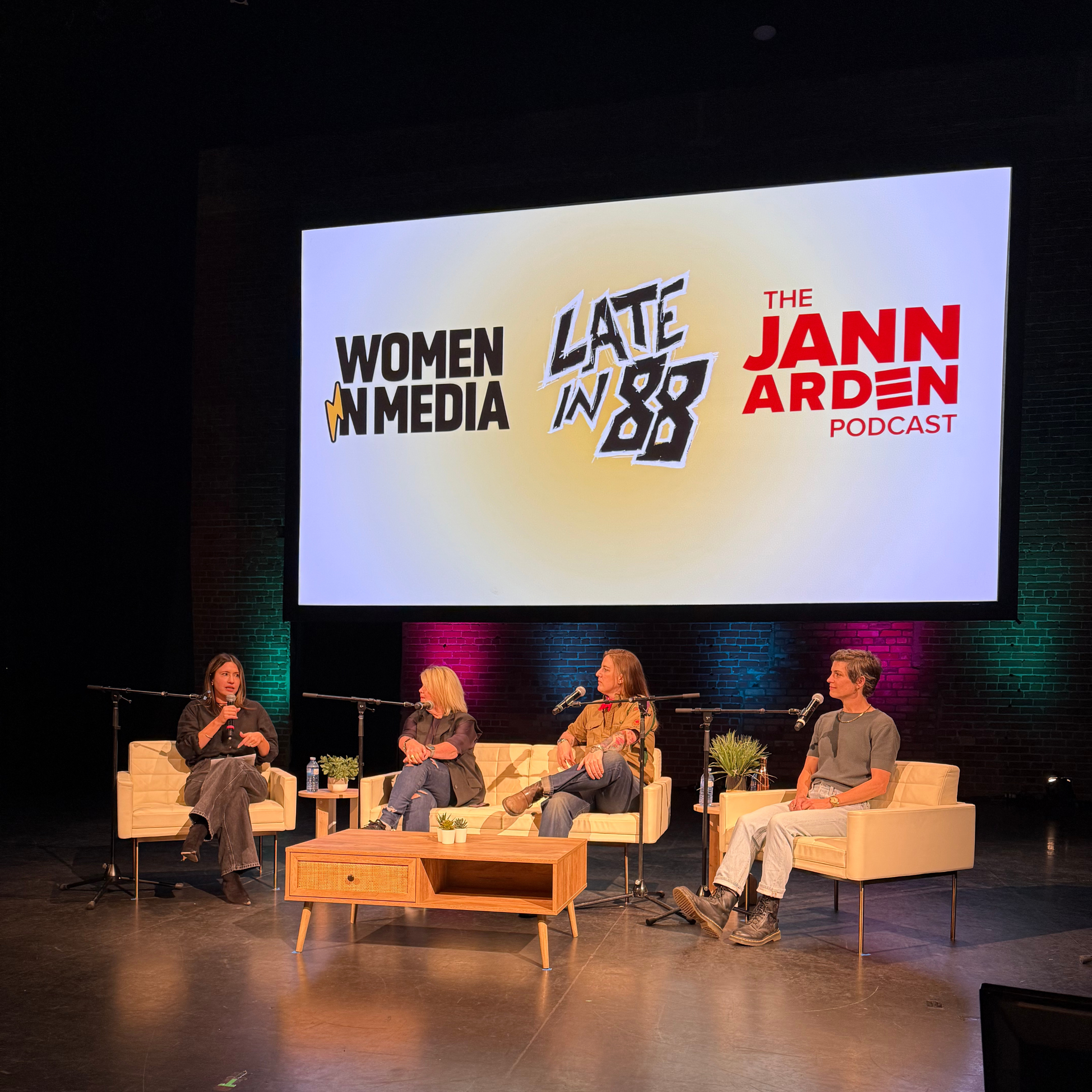 The Jann Arden Podcast & Late in 88 Hosts Live at PodSummit in Calgary